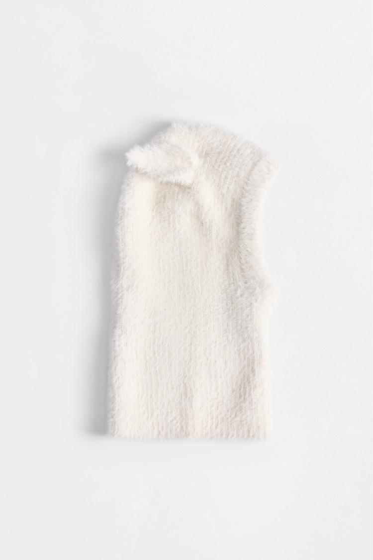 Bunny balaclava — WHITE