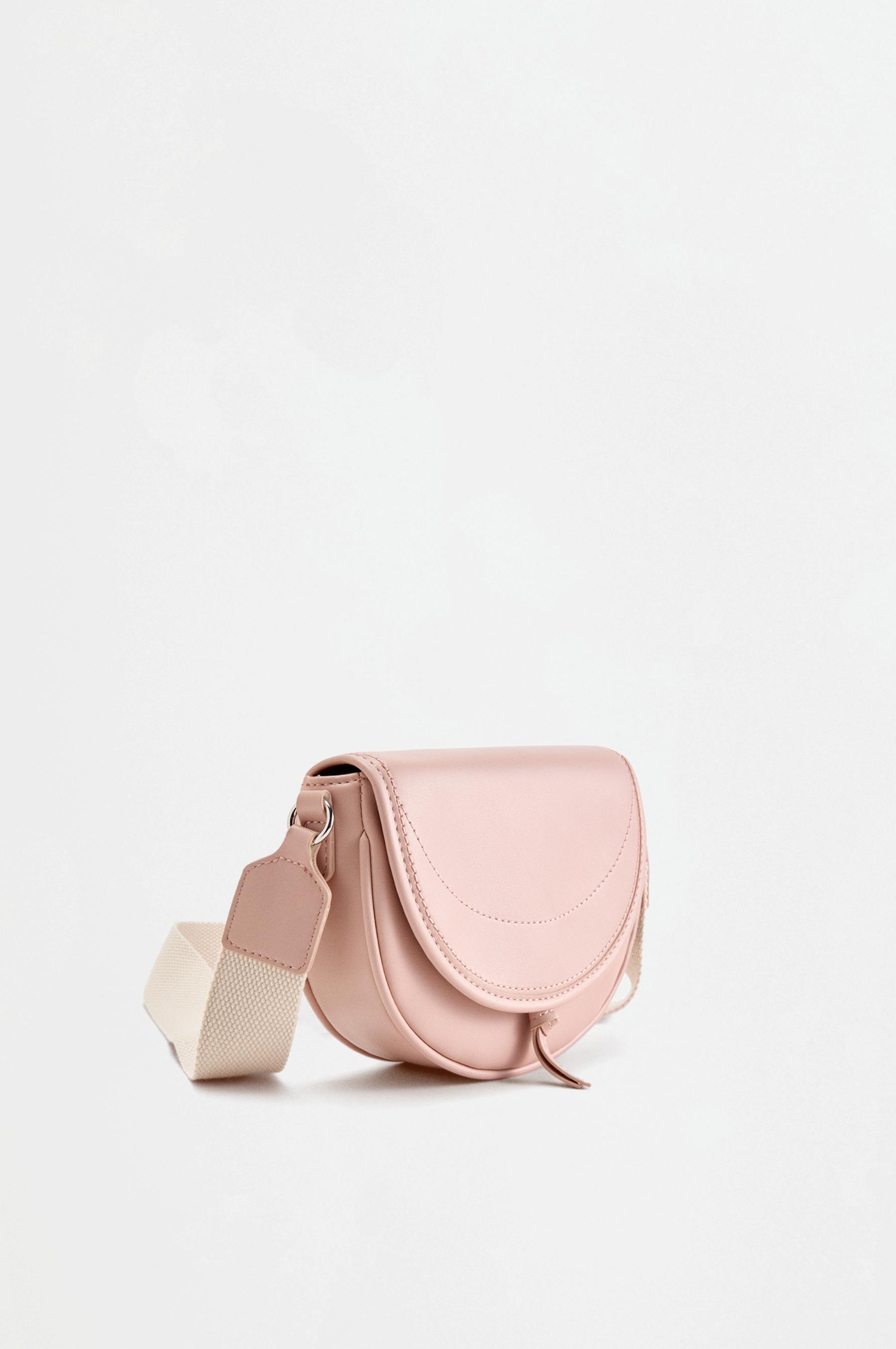 Flap crossbody bag — PINK