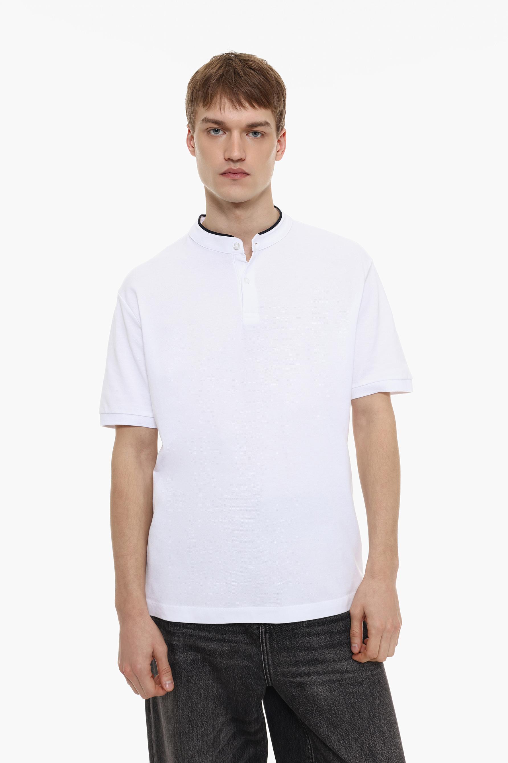 Polo cuello mao tipping