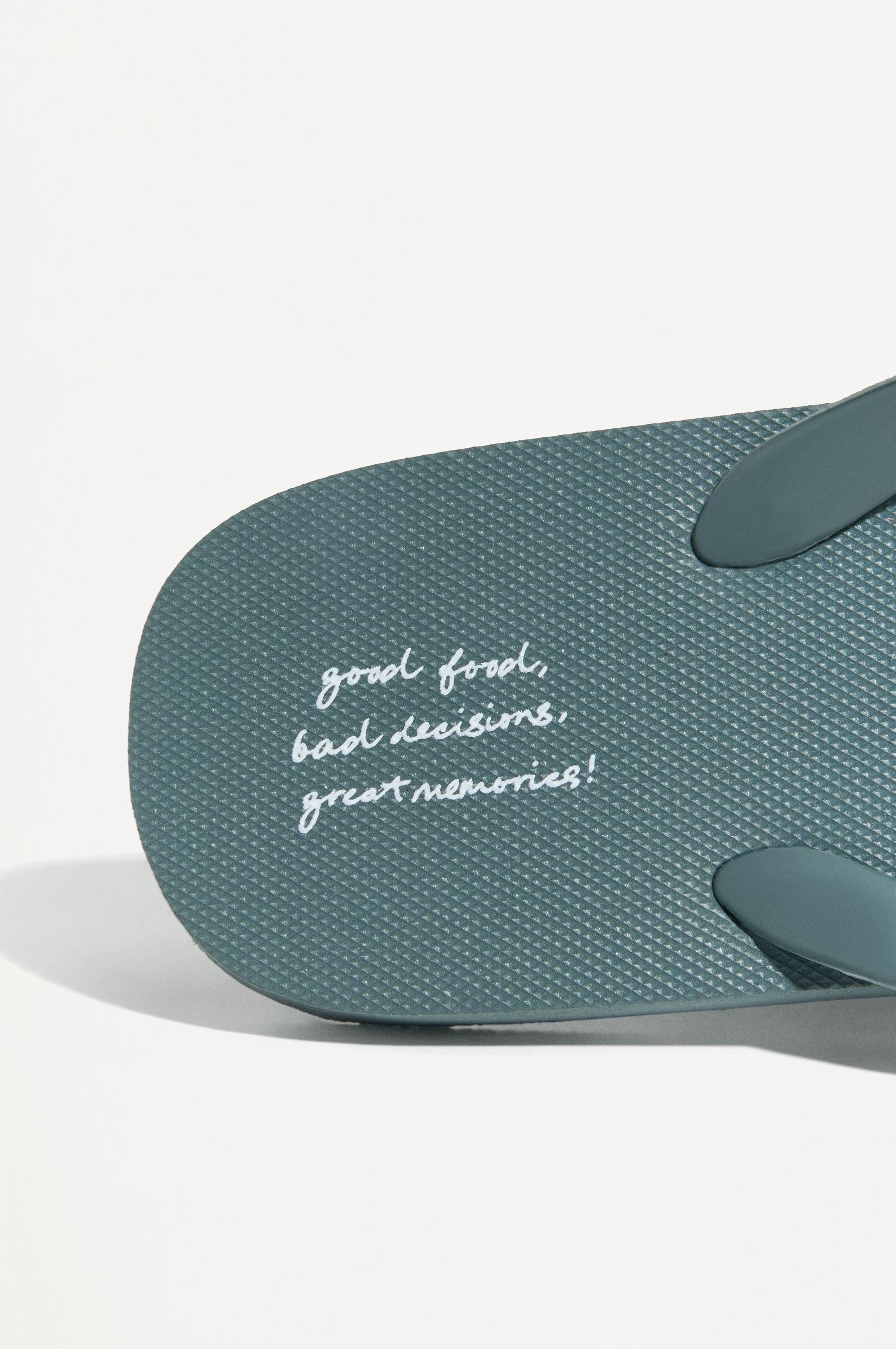 Bath flip-flops — GREEN