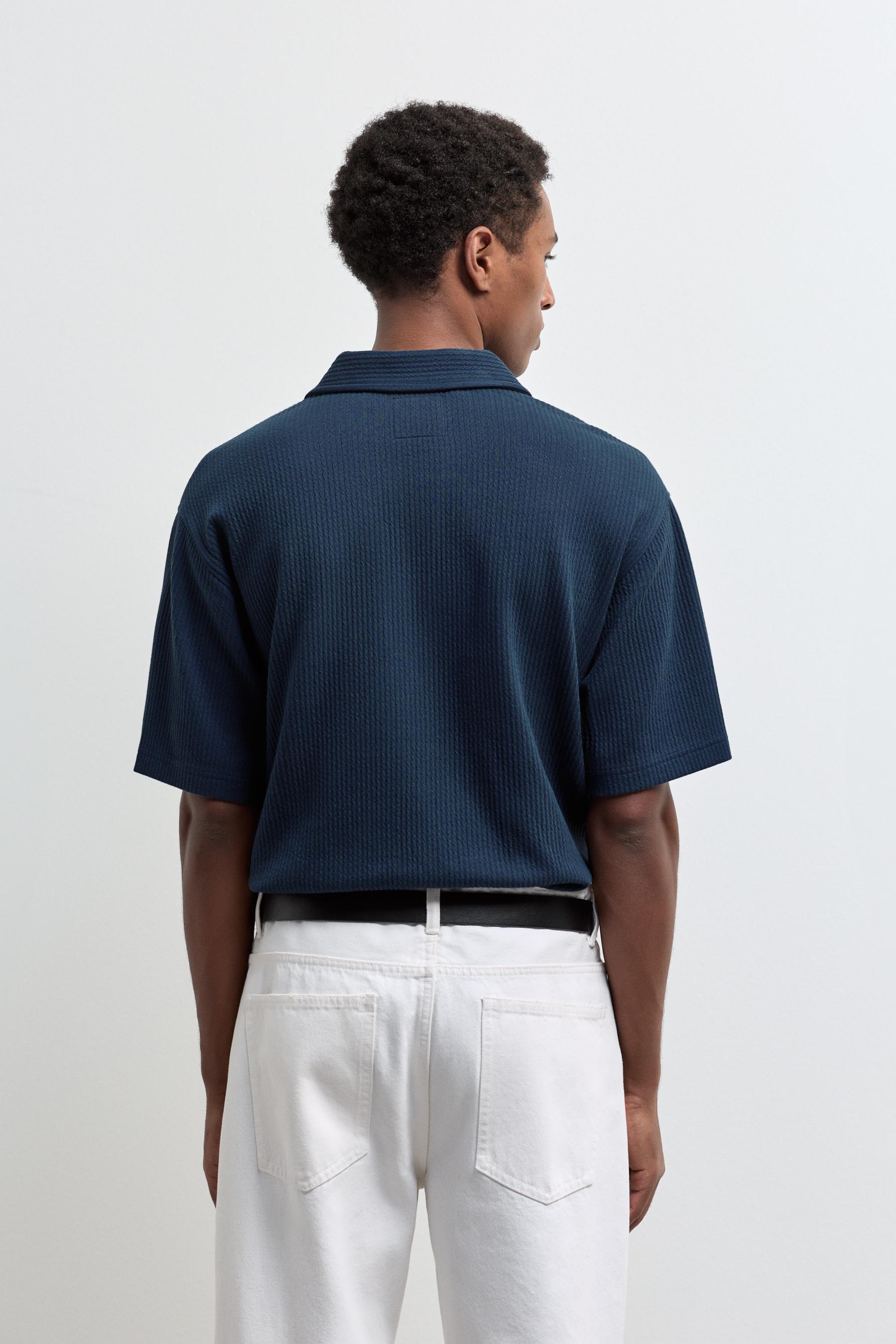 Polo textura - Camisas Lisas - Camisas | Blusas - ROPA - Mujer