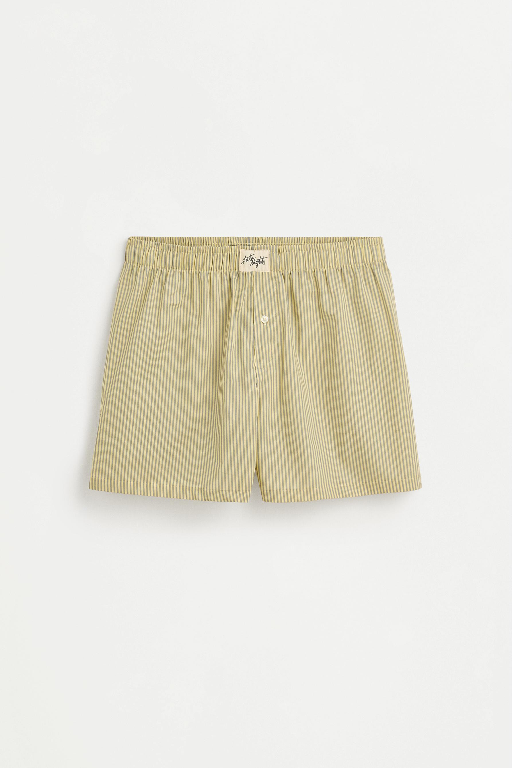 Short pyjamas with pocket — CHARCOAL GREY