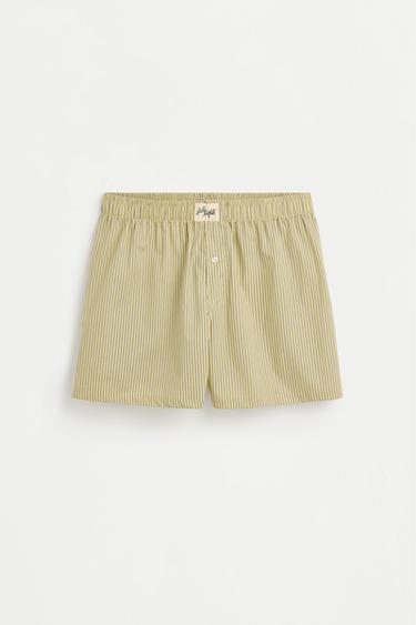 Short pyjamas with pocket — CHARCOAL GREY 8
