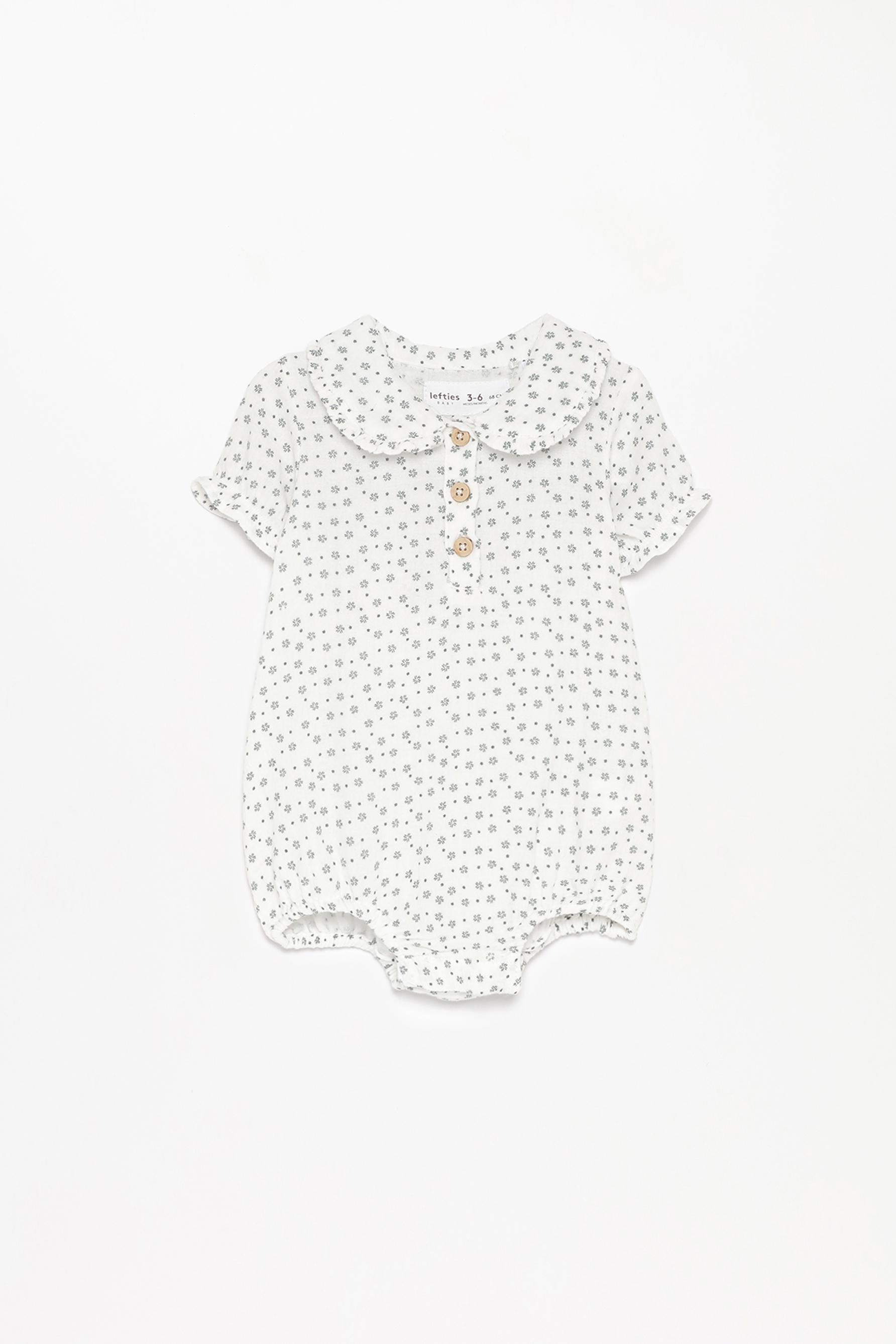 Pelele textura estampado