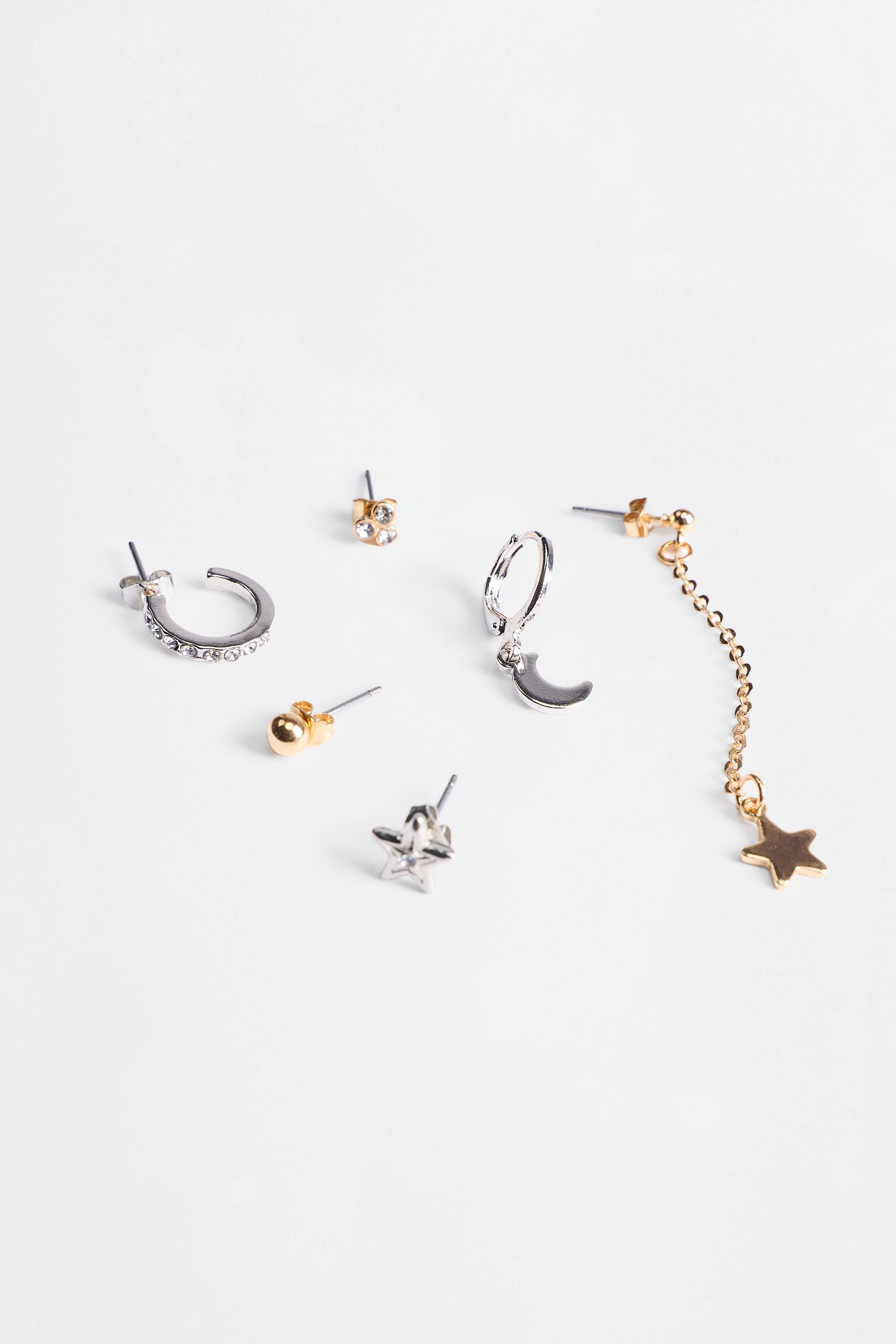 Mismatched earrings (6-pack) — GOLDEN