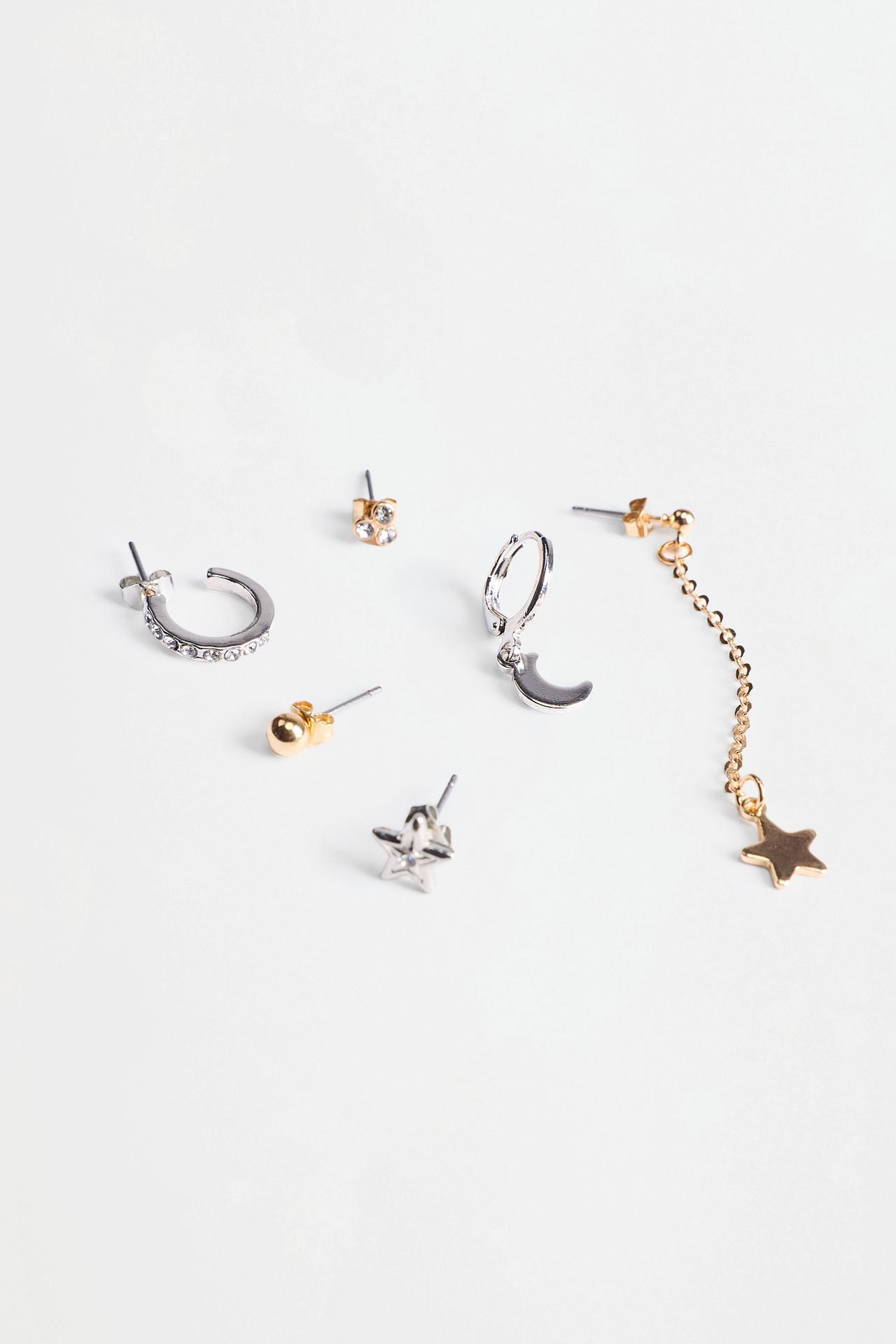 Mismatched earrings (6-pack) — GOLDEN