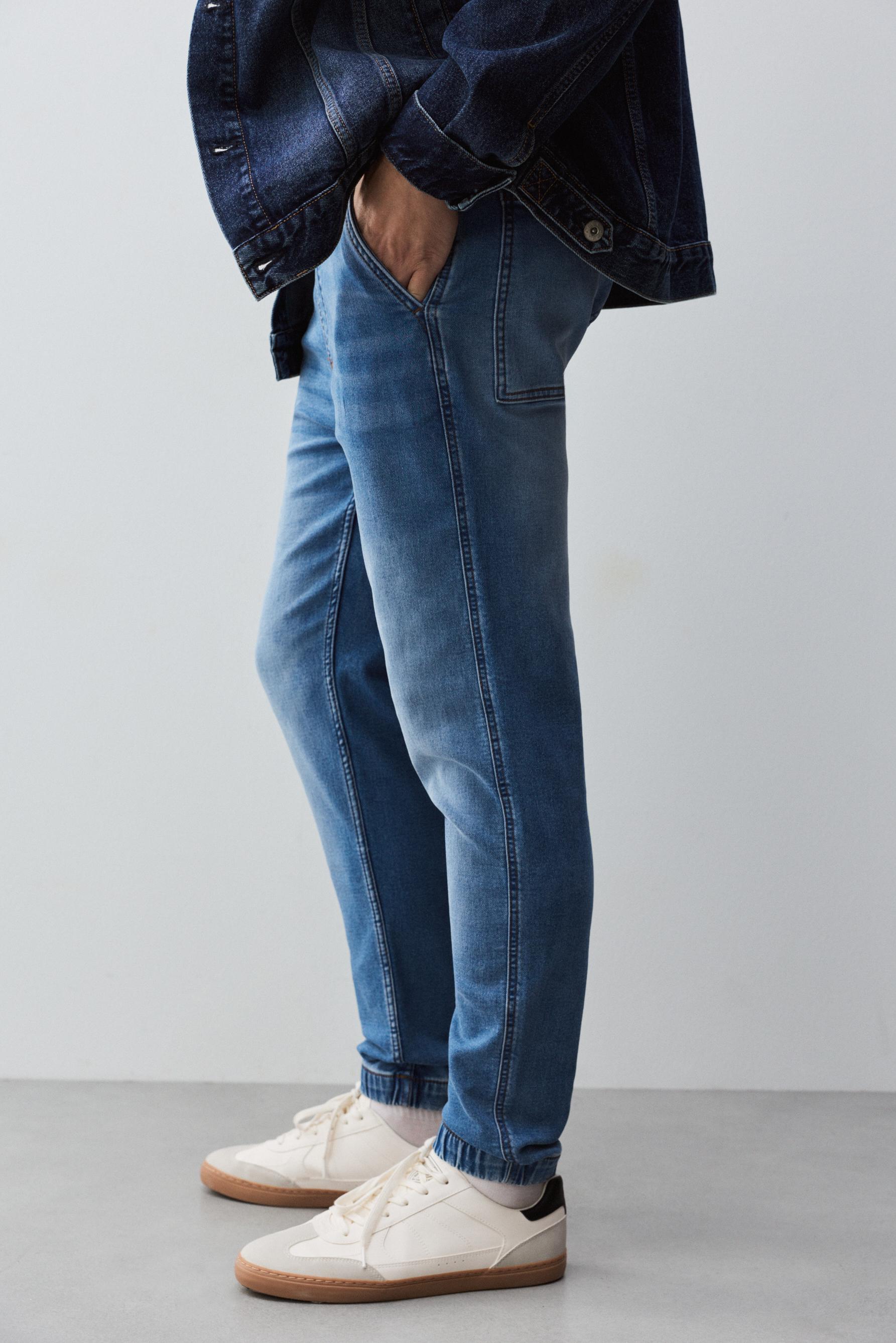 Jogger jeans — SKY BLUE