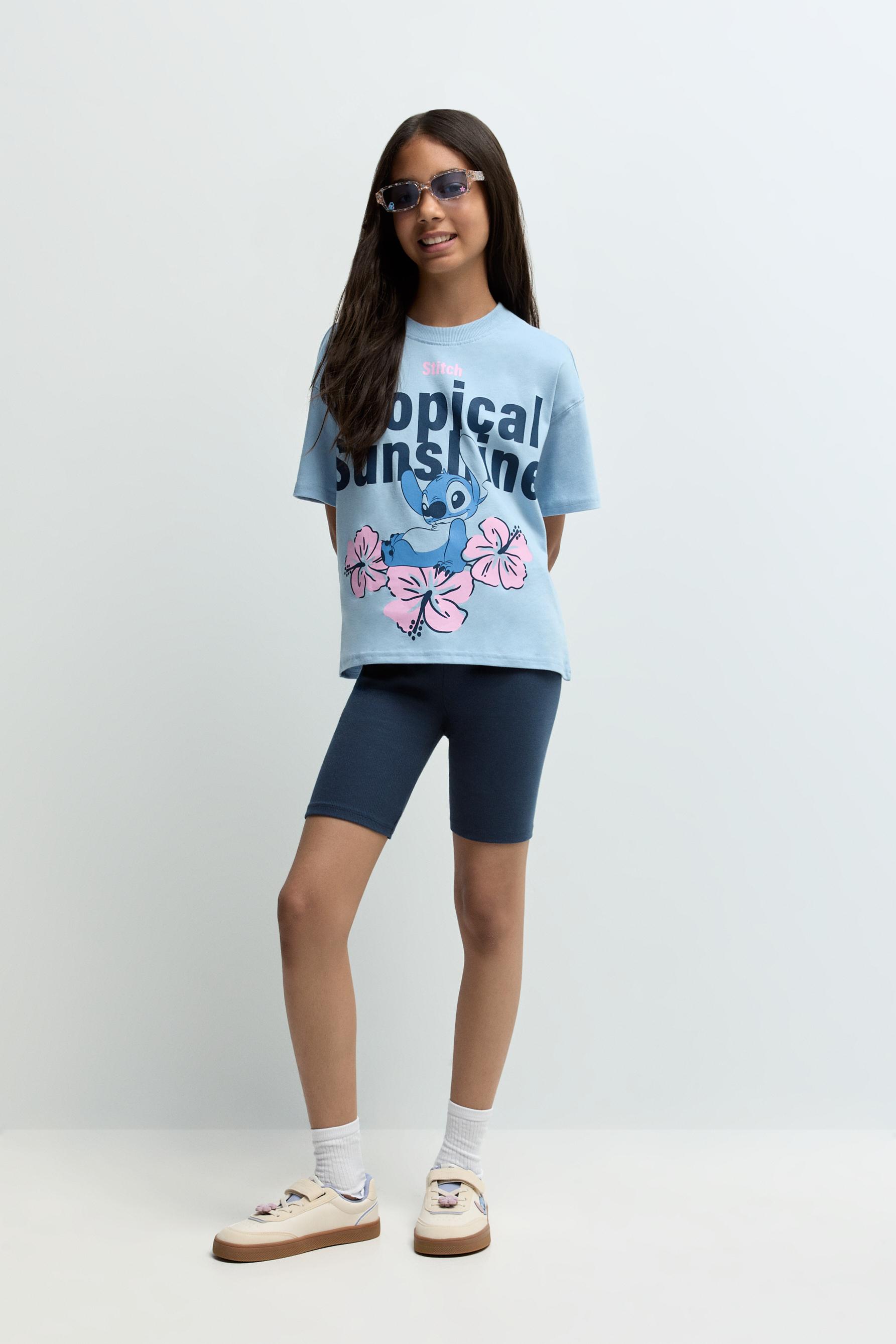 Set Stitch ©Disney camiseta y legging ciclista