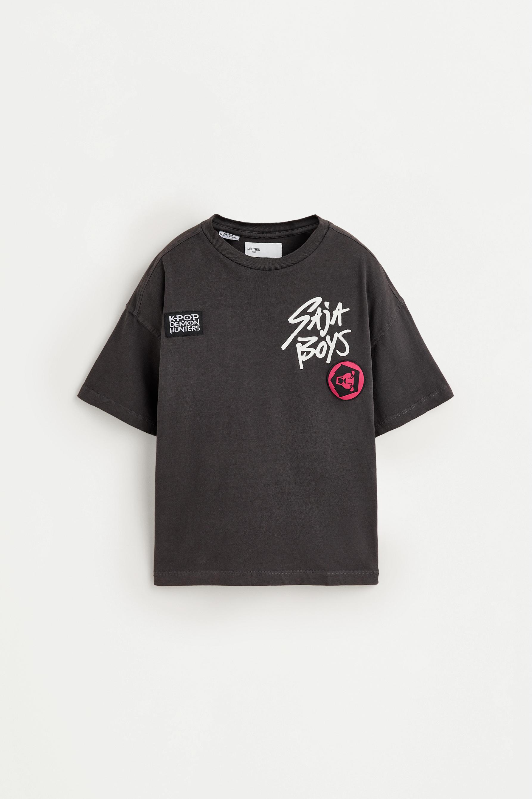 Saja Boys K-Pop Demon Hunters™/© Netflix T-shirt — BLACK