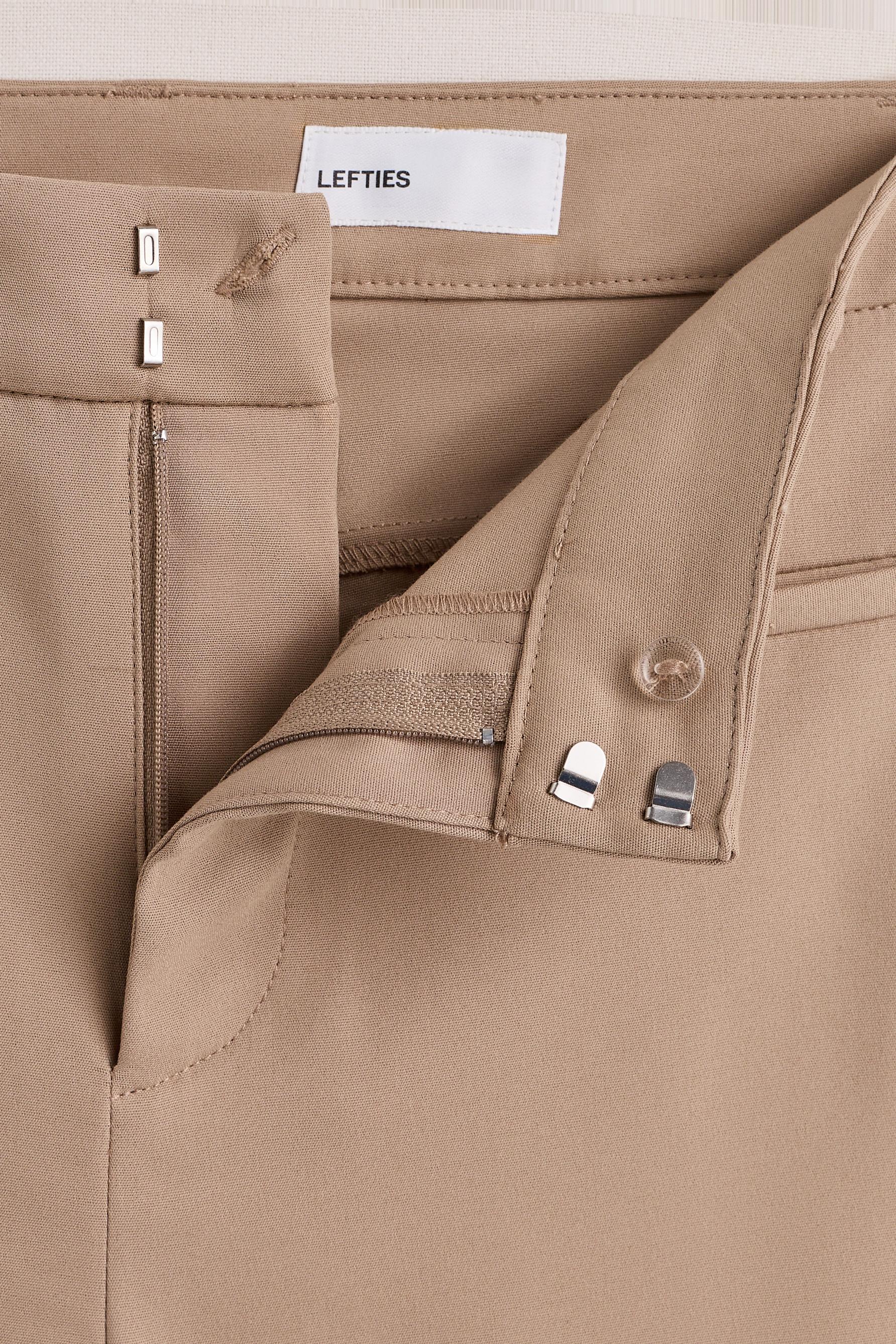 Bell bottom trousers — MEDIUM CAMEL
