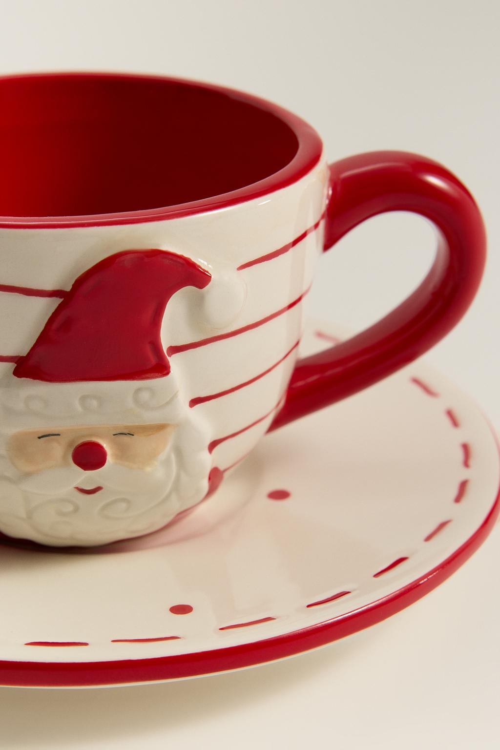 Plato café cerámica 16 cm