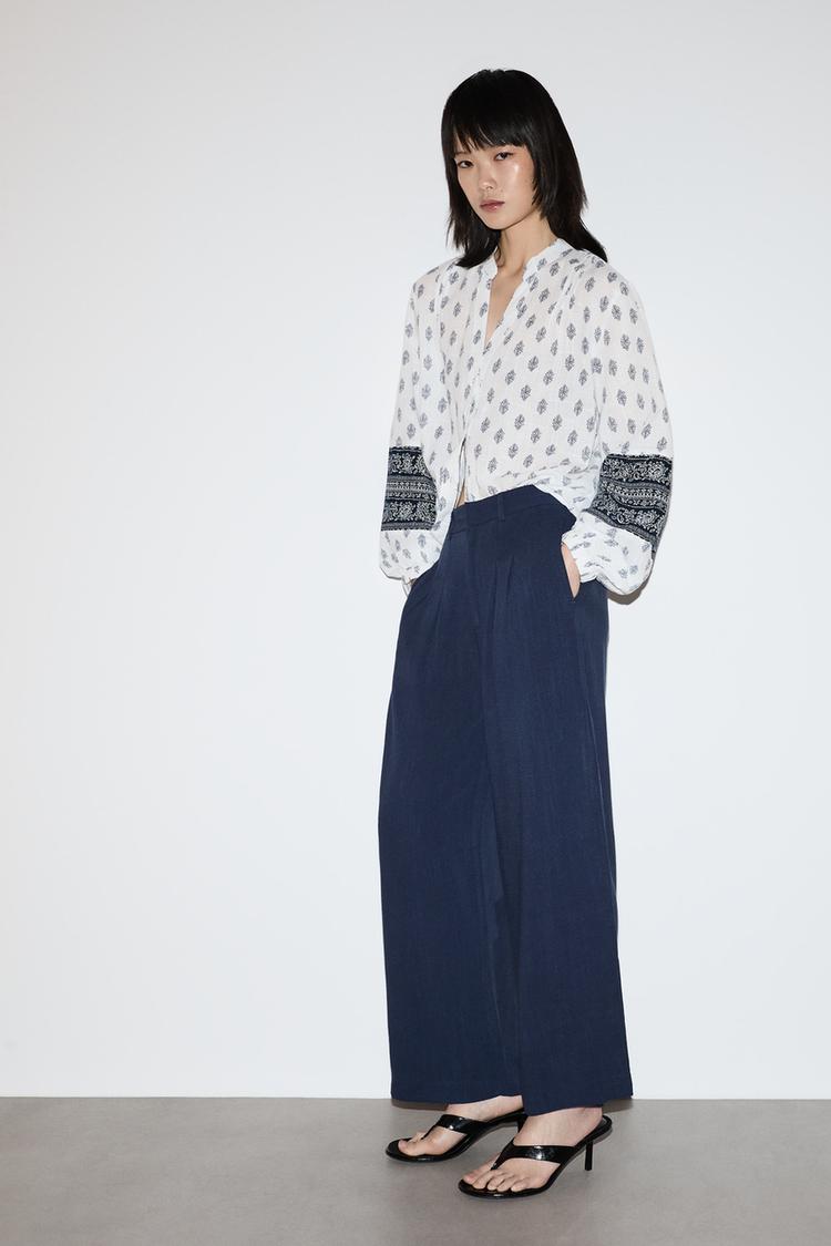 Rustic trousers — NAVY