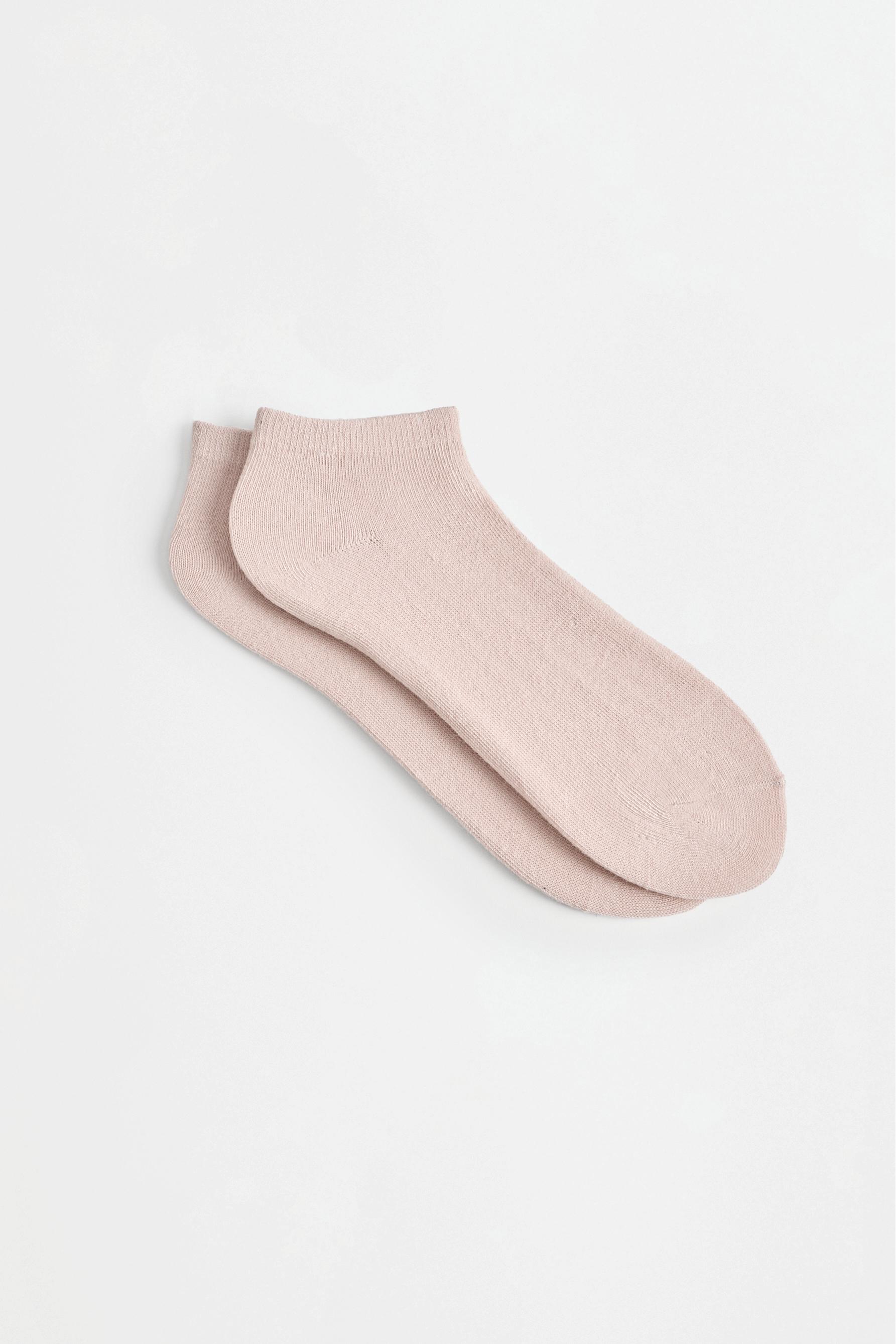 Ankle socks (Pack 7) — PINK/WHITE