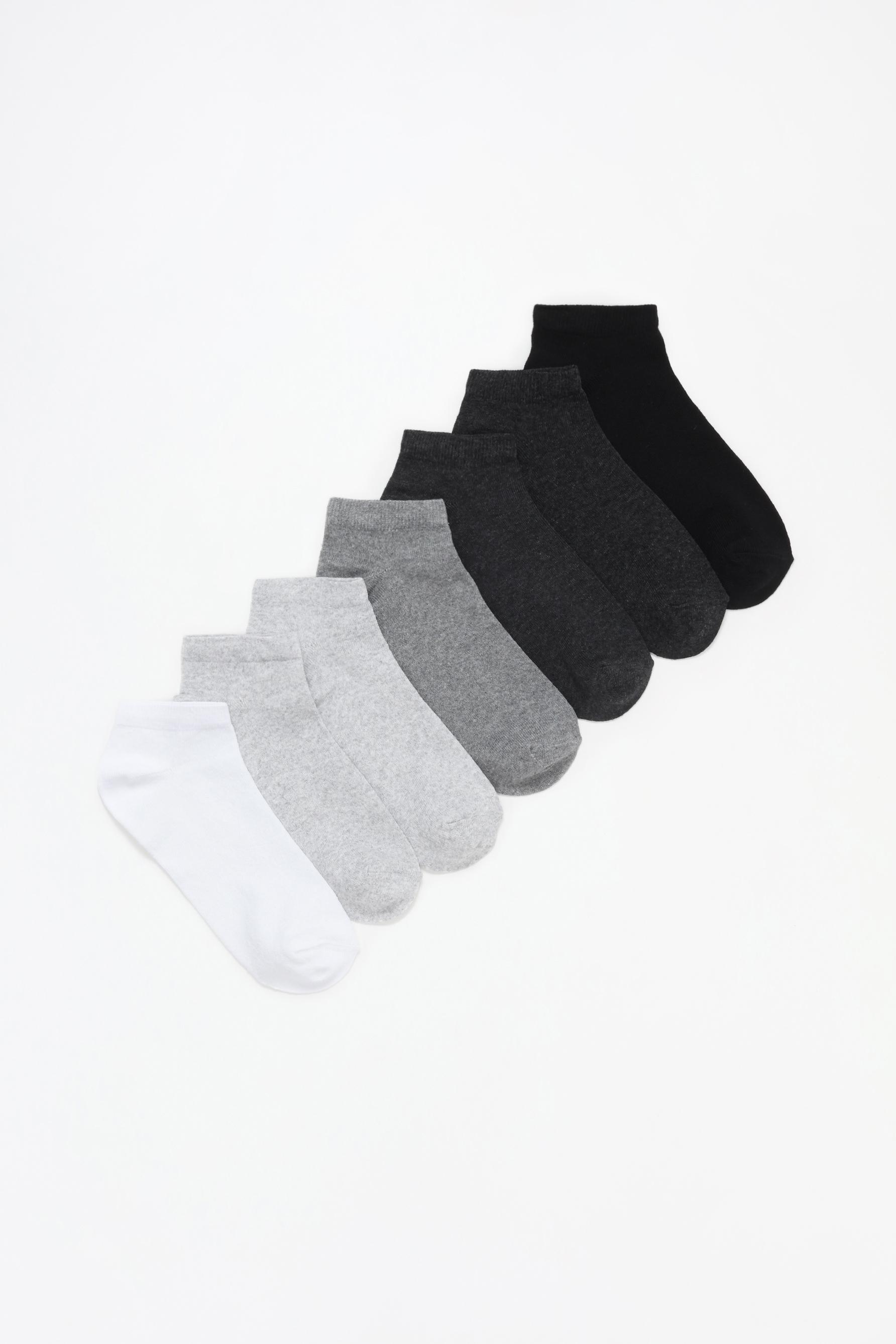 Ankle socks (Pack 7) — GREY