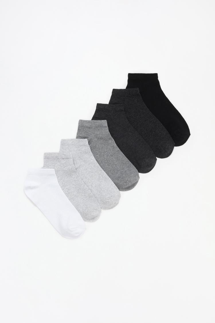 Ankle socks (Pack 7) — GREY