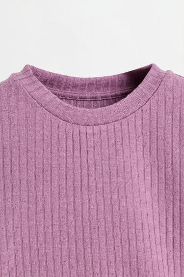 Ribbed knit co-ord — PINK 4