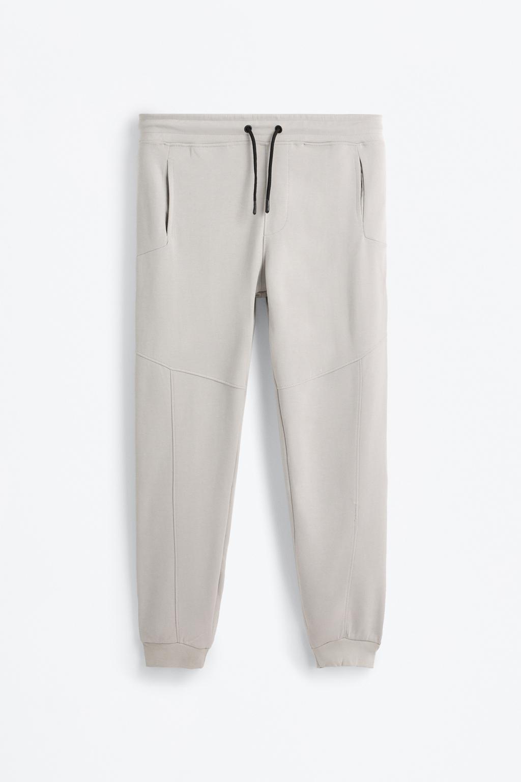 Interlock biker trousers