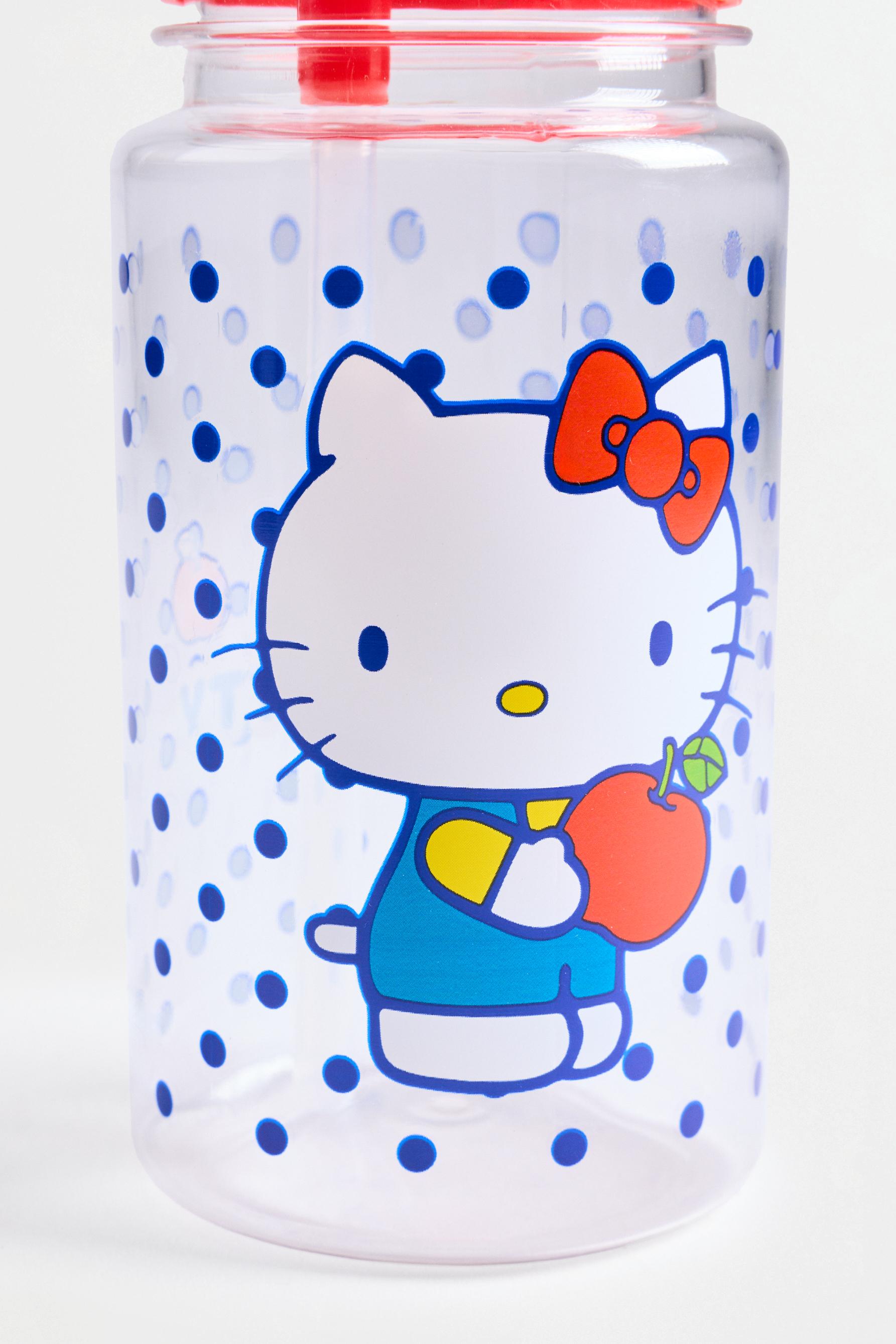 Hello Kitty ©SANRIO 435 ml polka dot bottle — RED