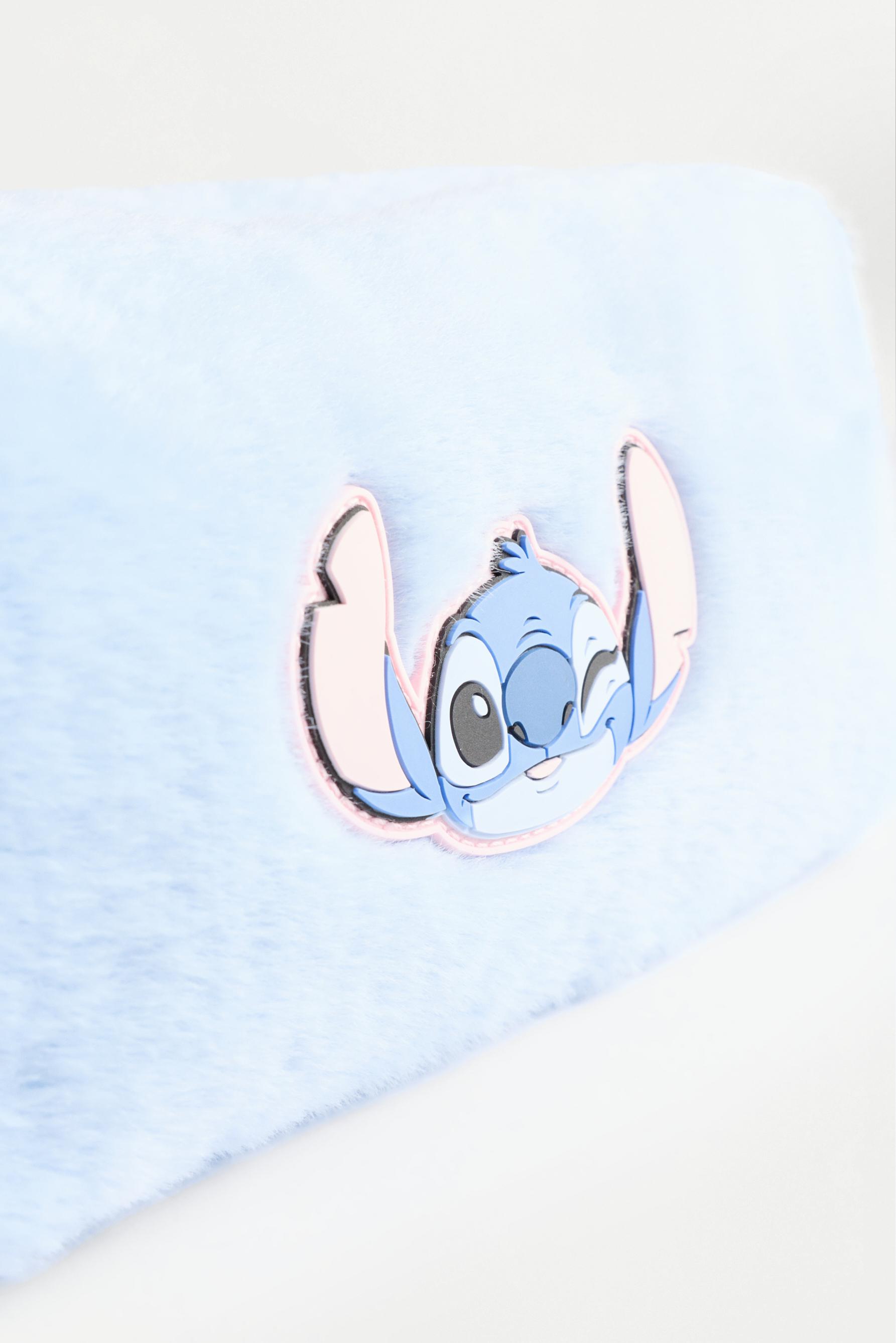 Stitch ©Disney faux fur pencil case — BLUE