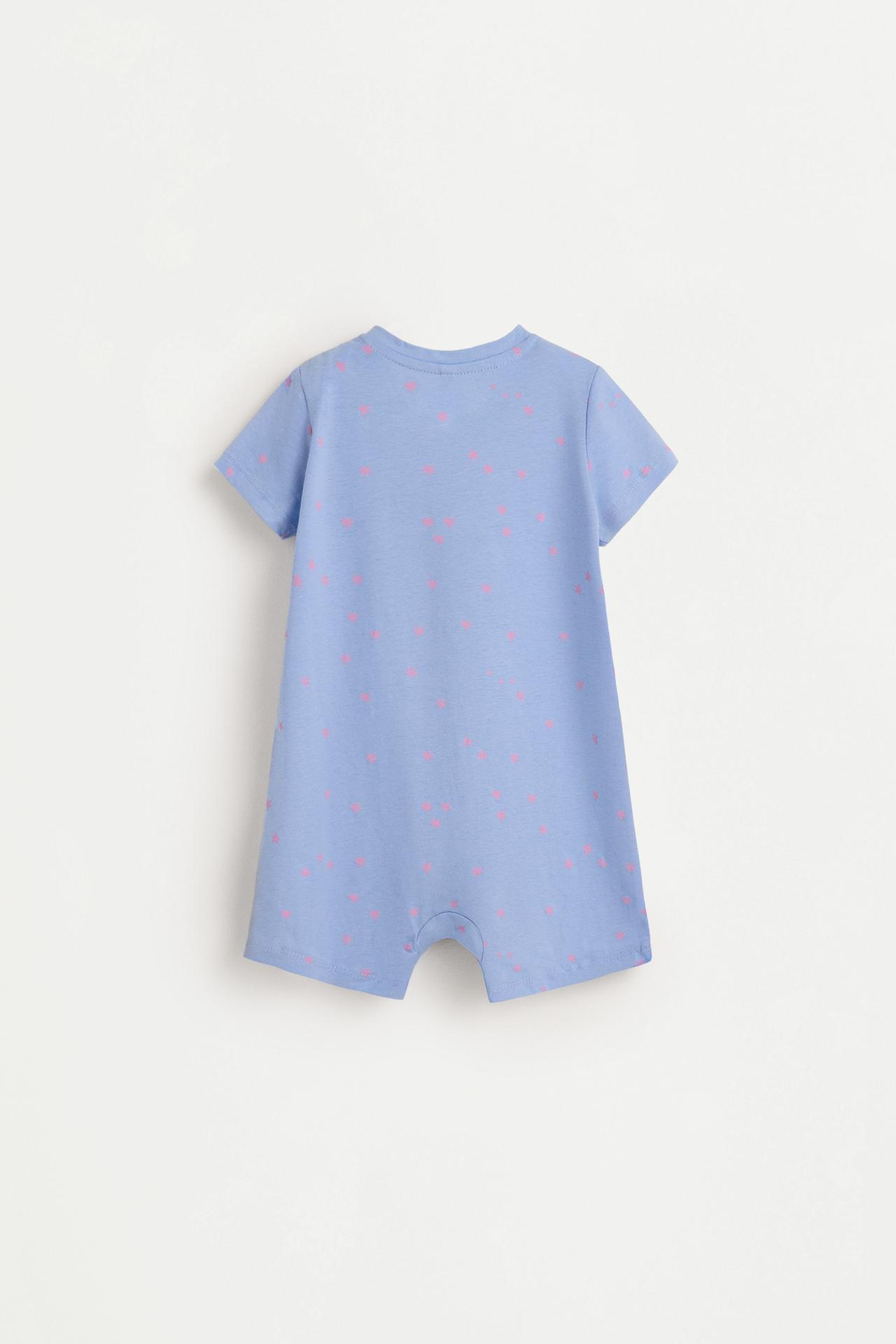 Short printed sleepsuit — LILAC