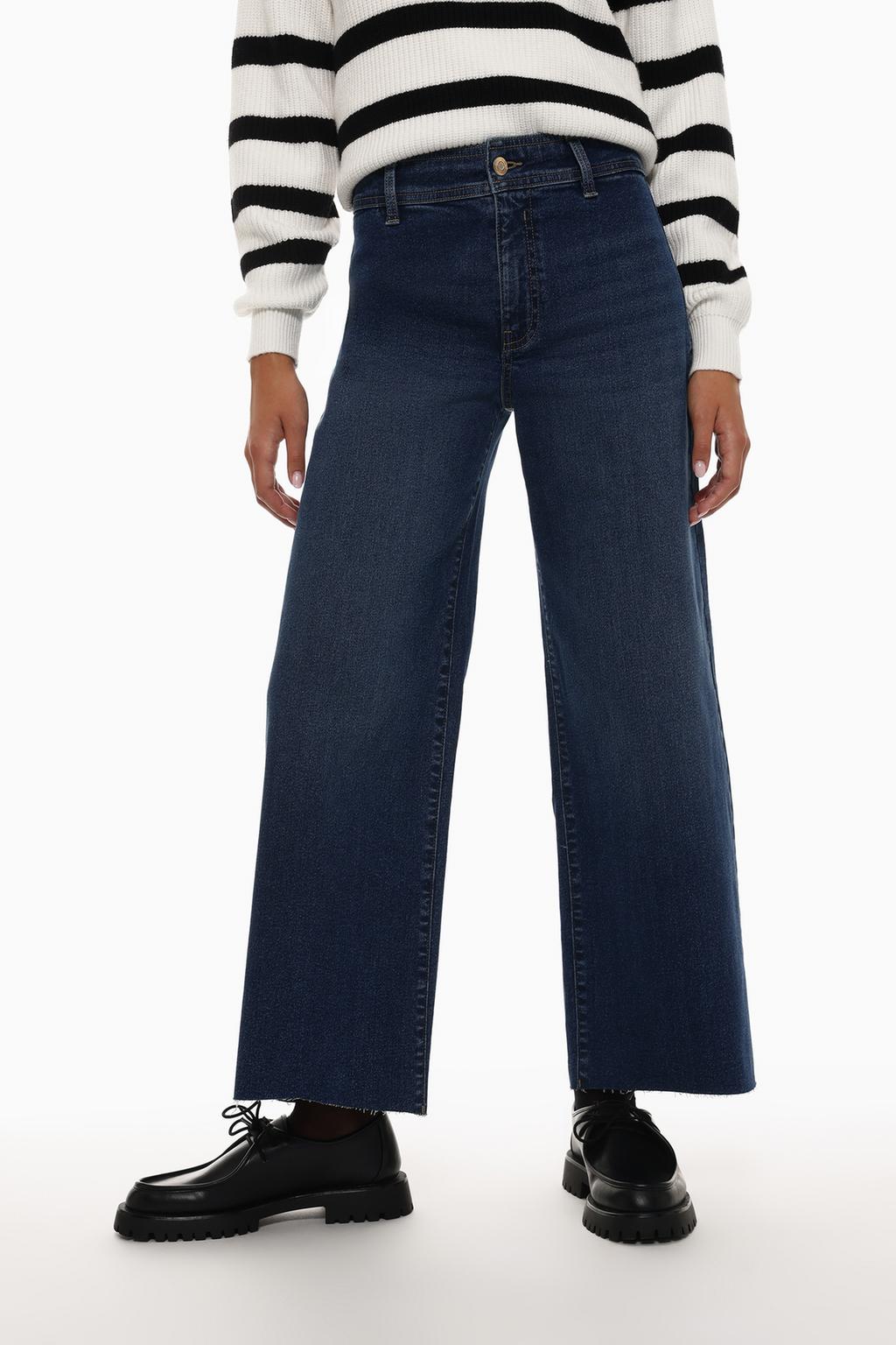 Esnek culotte jean