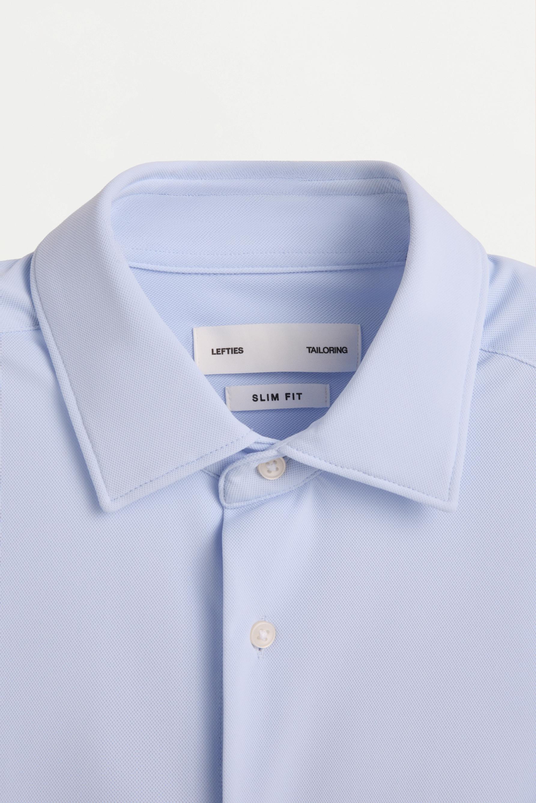 Slim fit tailored shirt — SKY BLUE