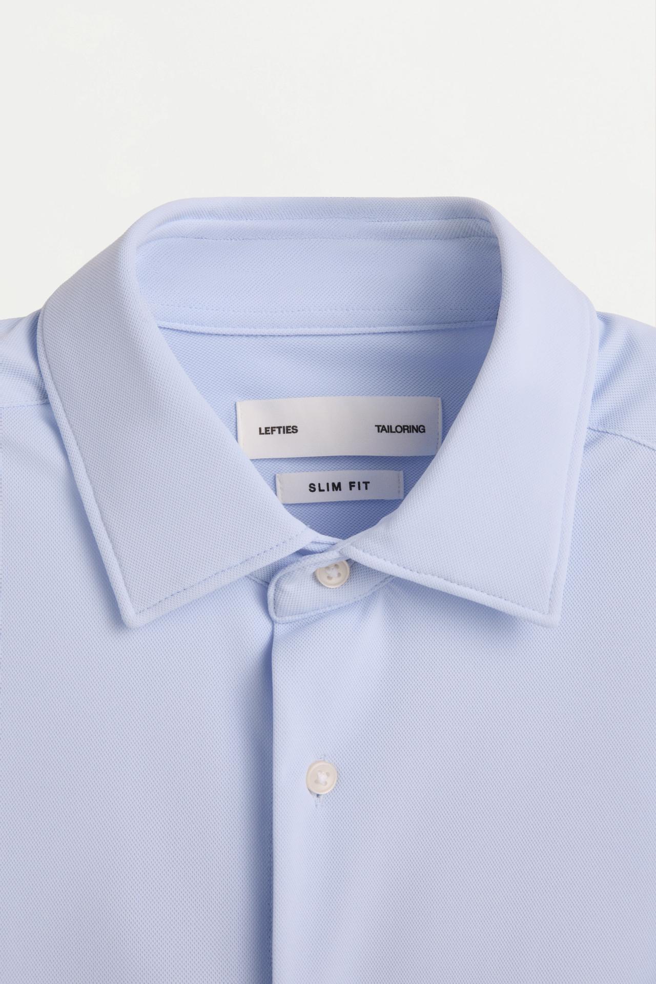 Slim fit tailored shirt — SKY BLUE