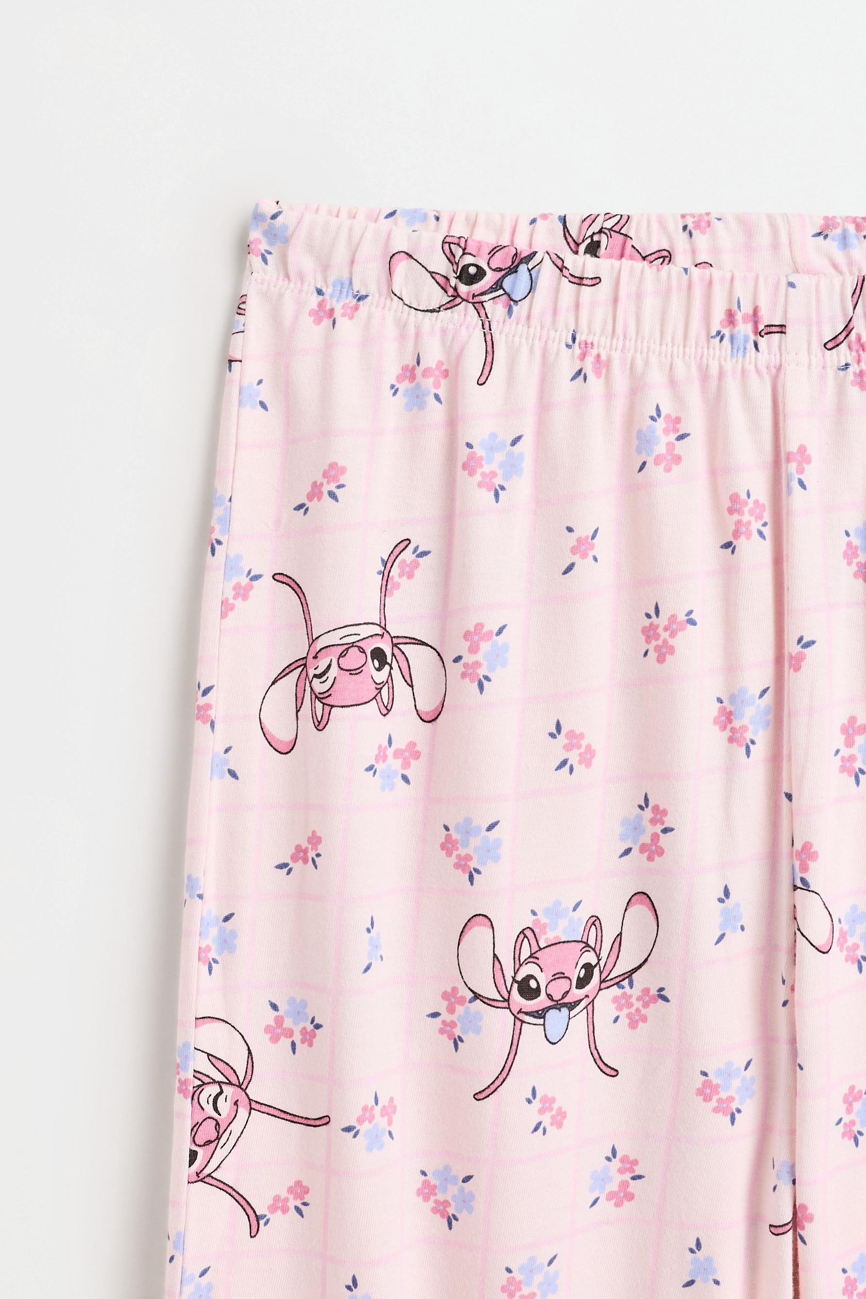Angel ©Disney long pyjamas with sleep mask — PALE PINK