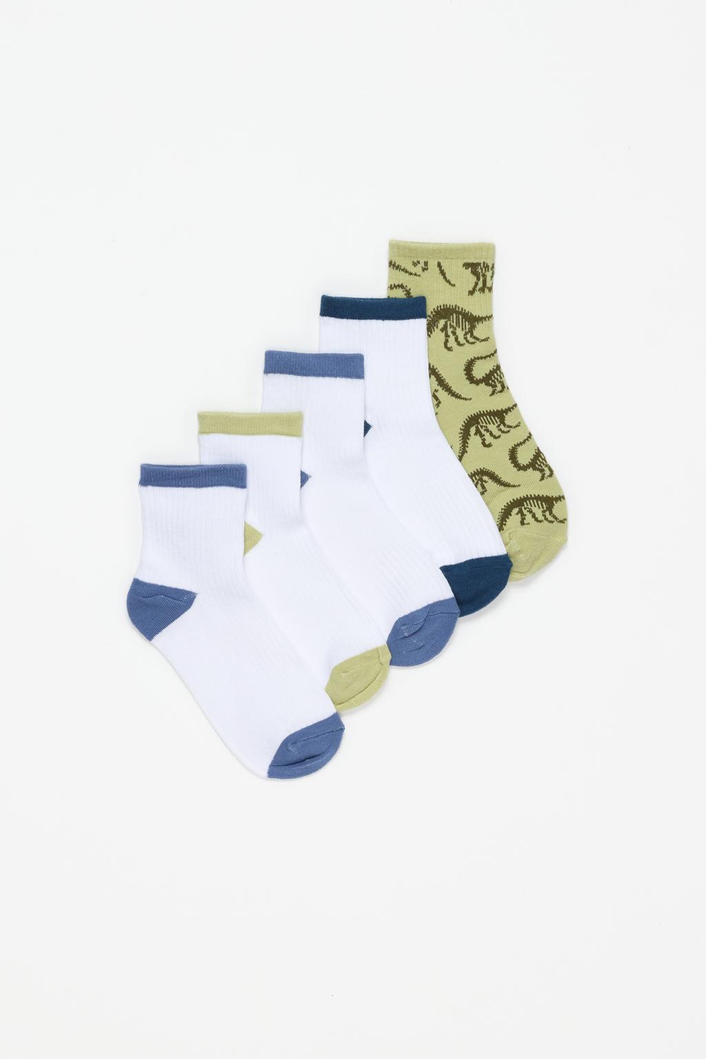 5-pack of ribbed long socks