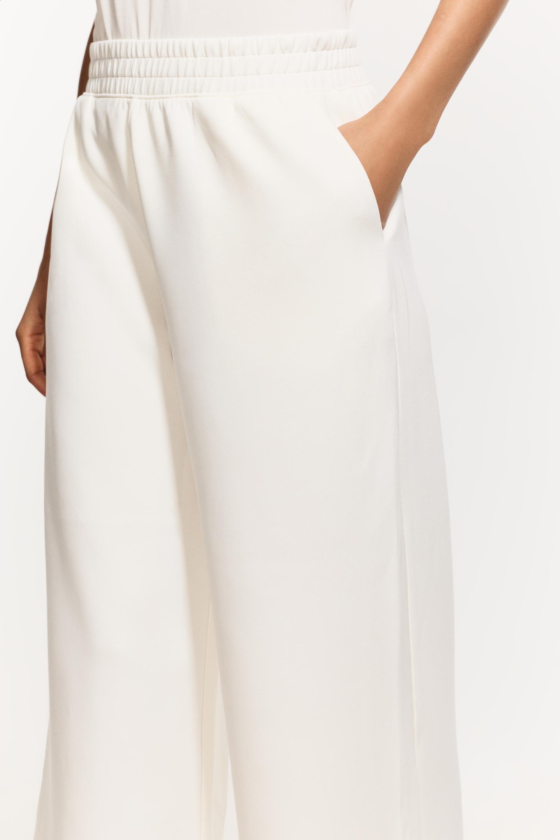Modal-effect sports culottes — OFF WHITE