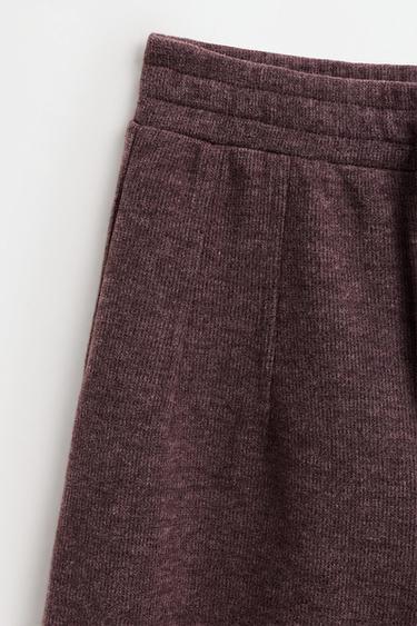 Barrel bias cut trousers — CHOCOLATE 3