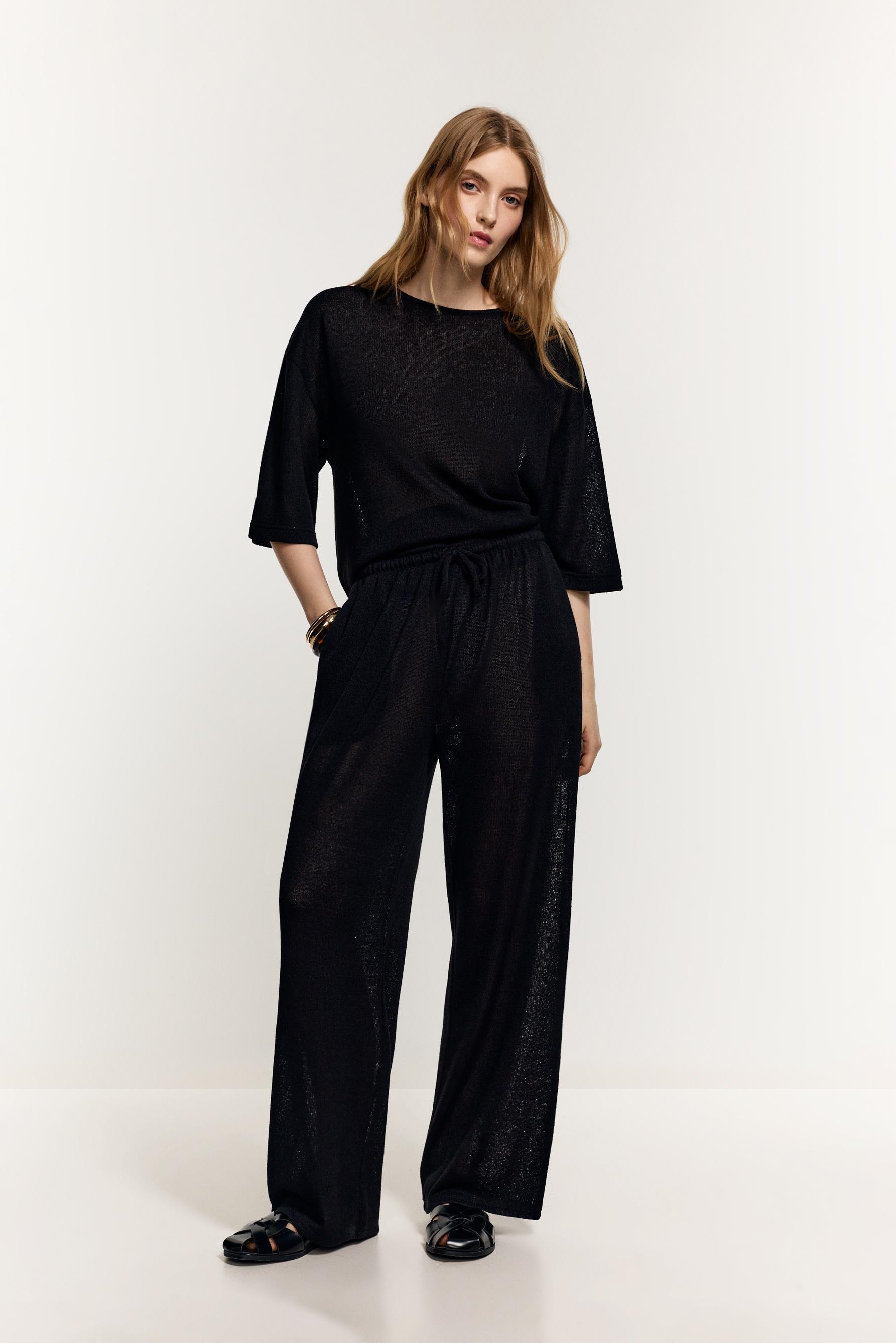 Pantalón punto cortado