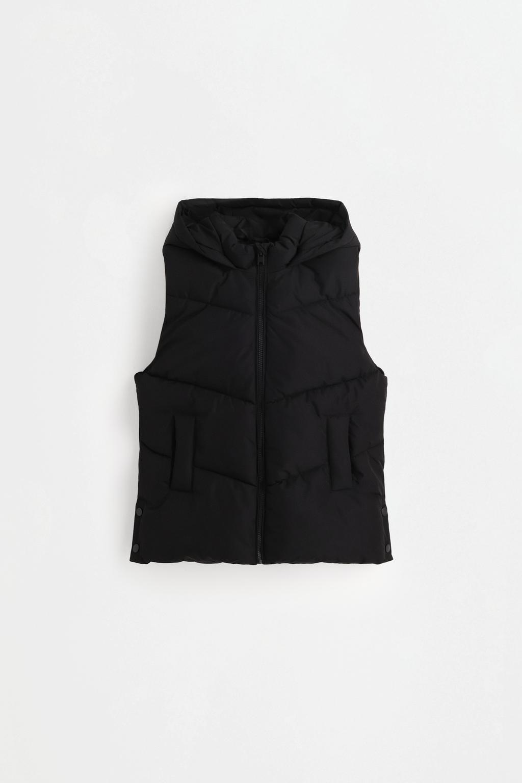 Long padded gilet