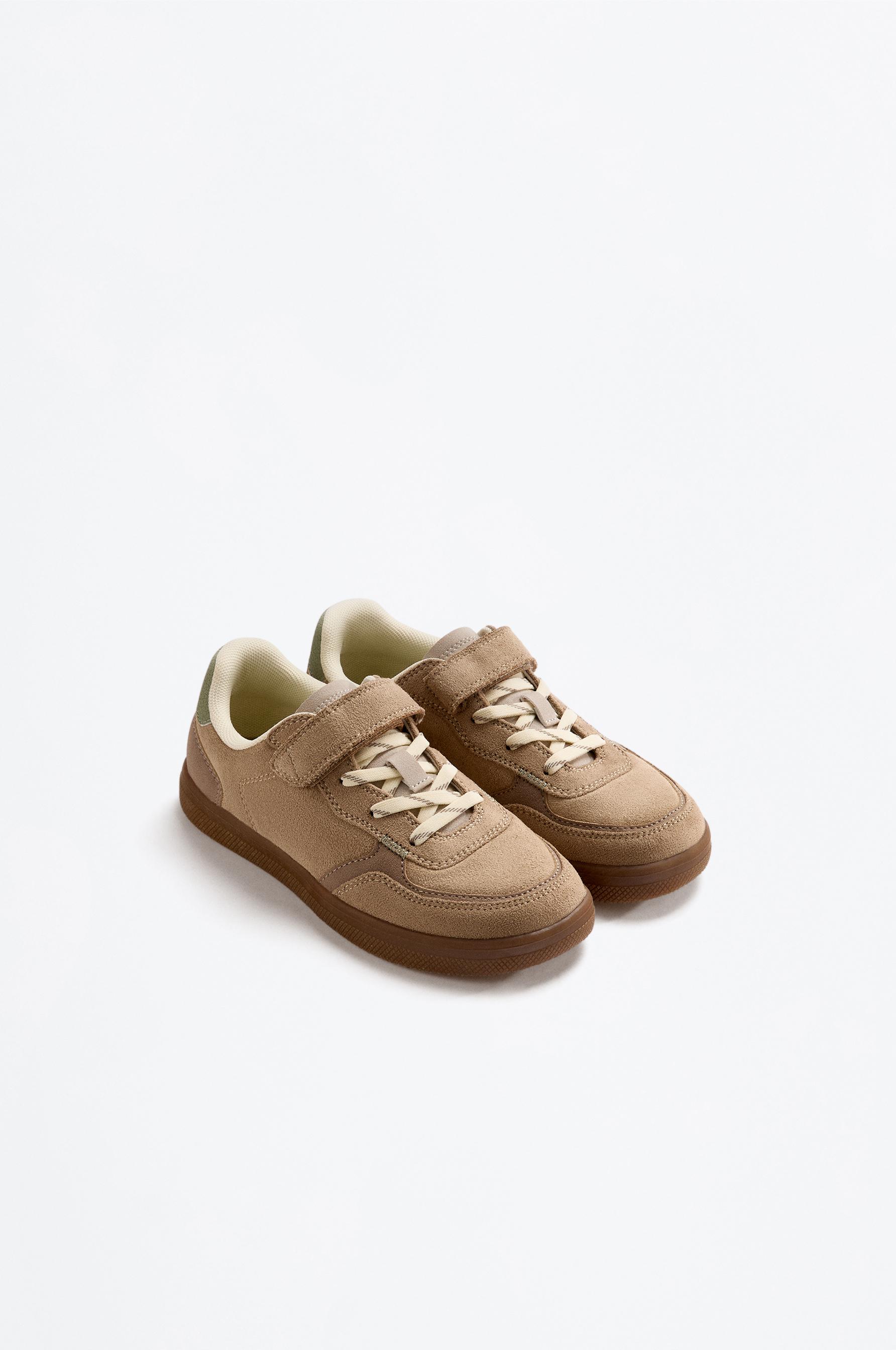 Combined sneaker — BROWNISH TONE