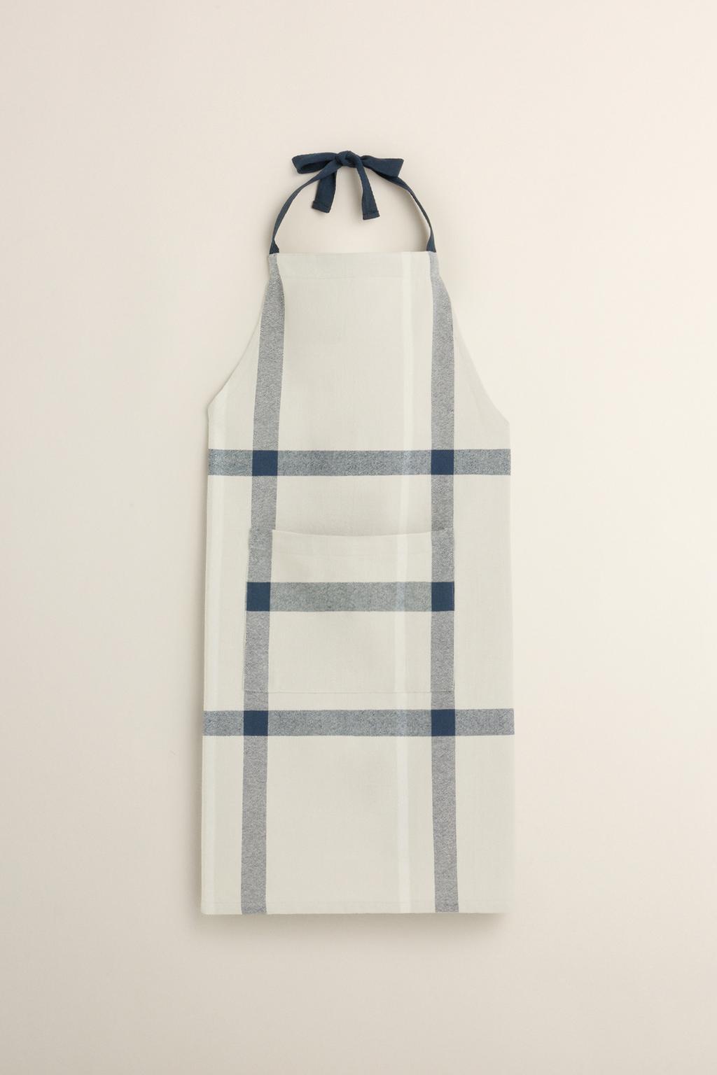 Rustic checkered apron – Lefties – صورة المنتج