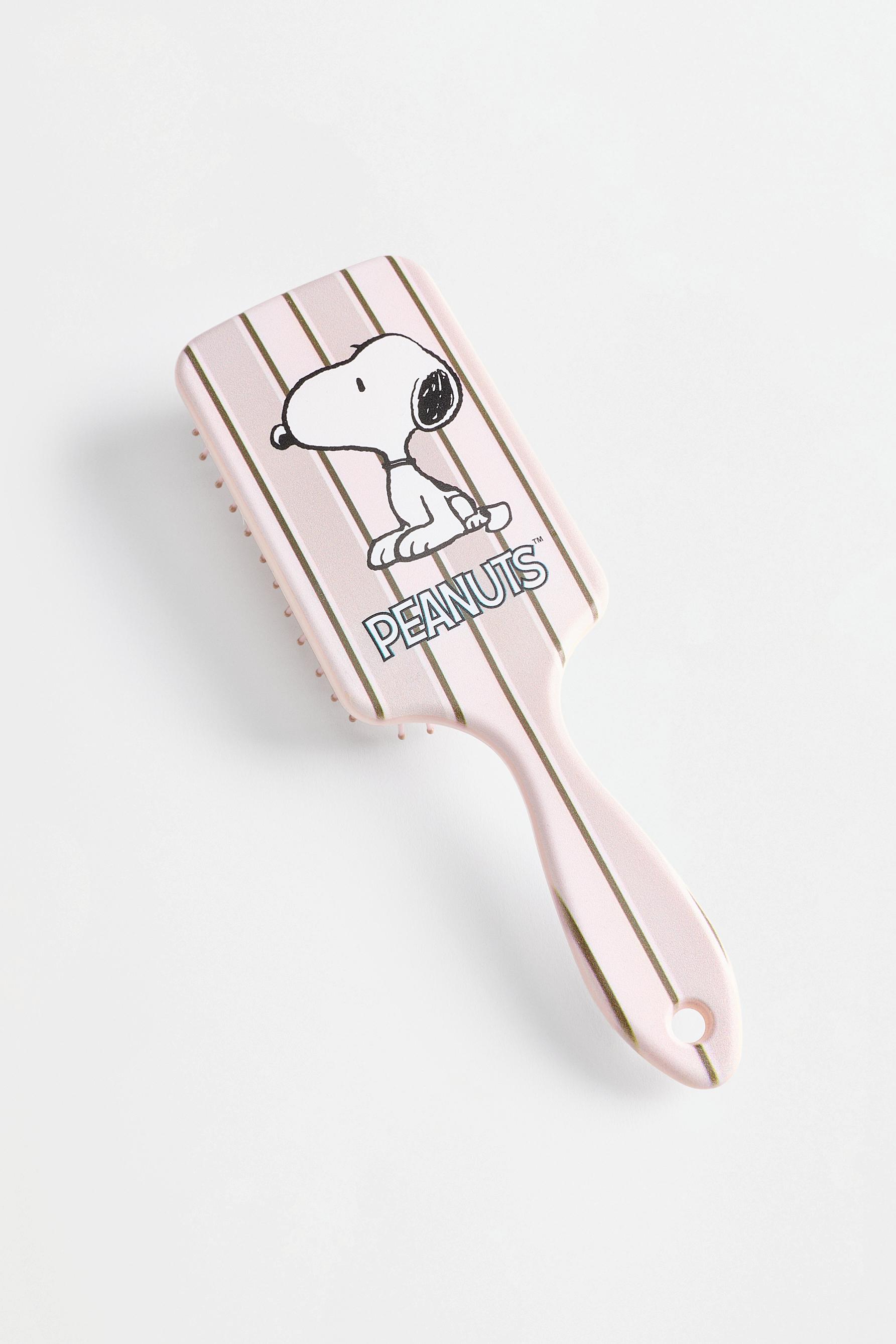 Rectangular Snoopy Peanuts™ hair brush — BEIGE