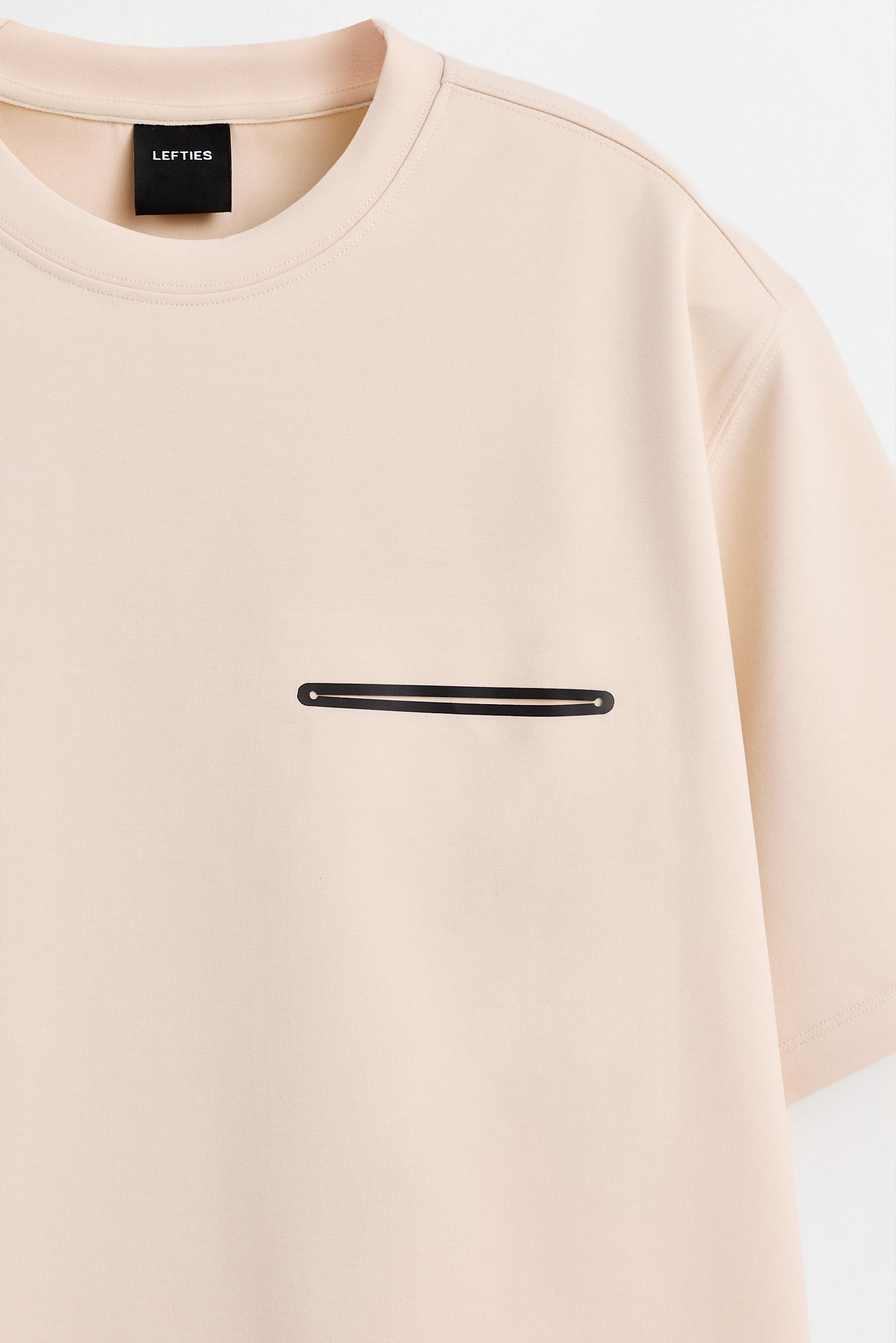 Interlock Sports T-shirt — PALE SAND