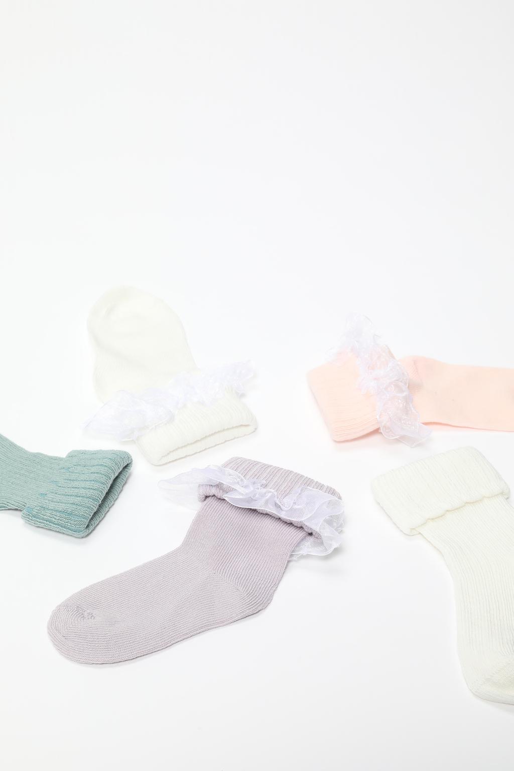 5-pack of long socks