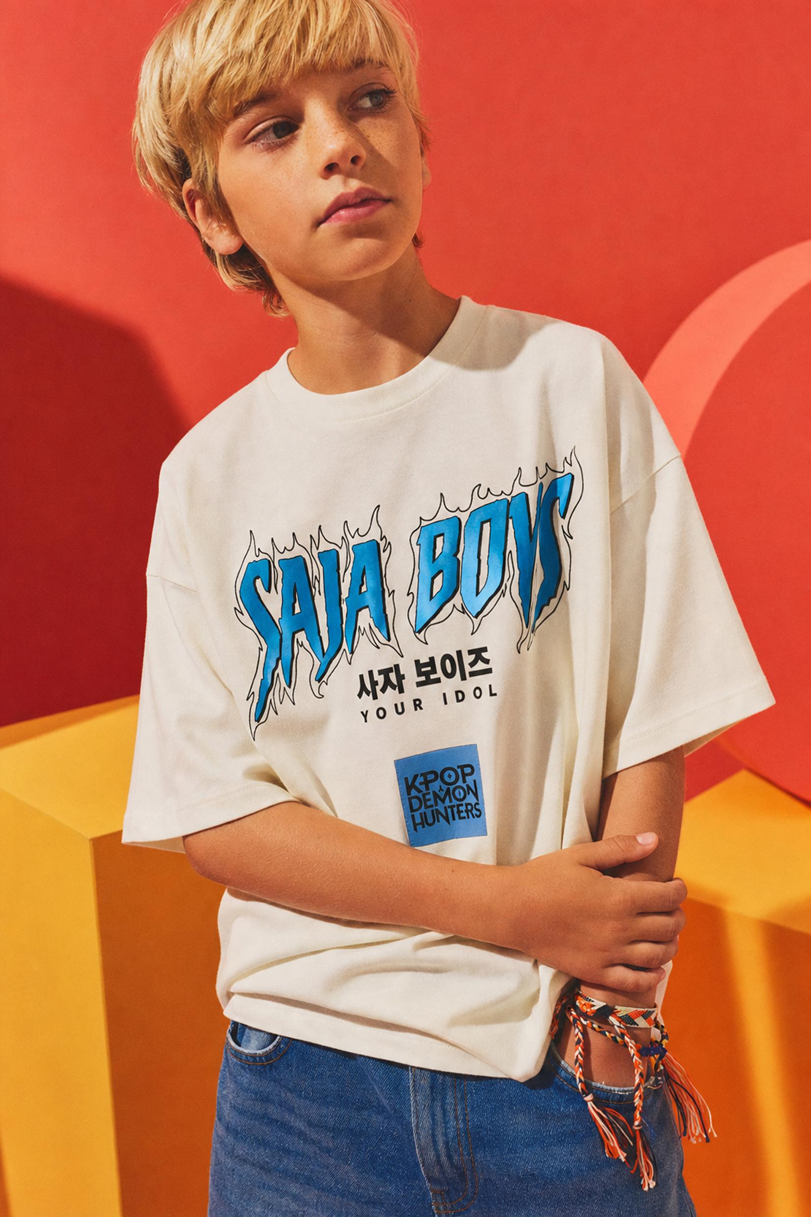 Saja Boys K-Pop Demon Hunters™/© Netflix T-shirt — WHITE