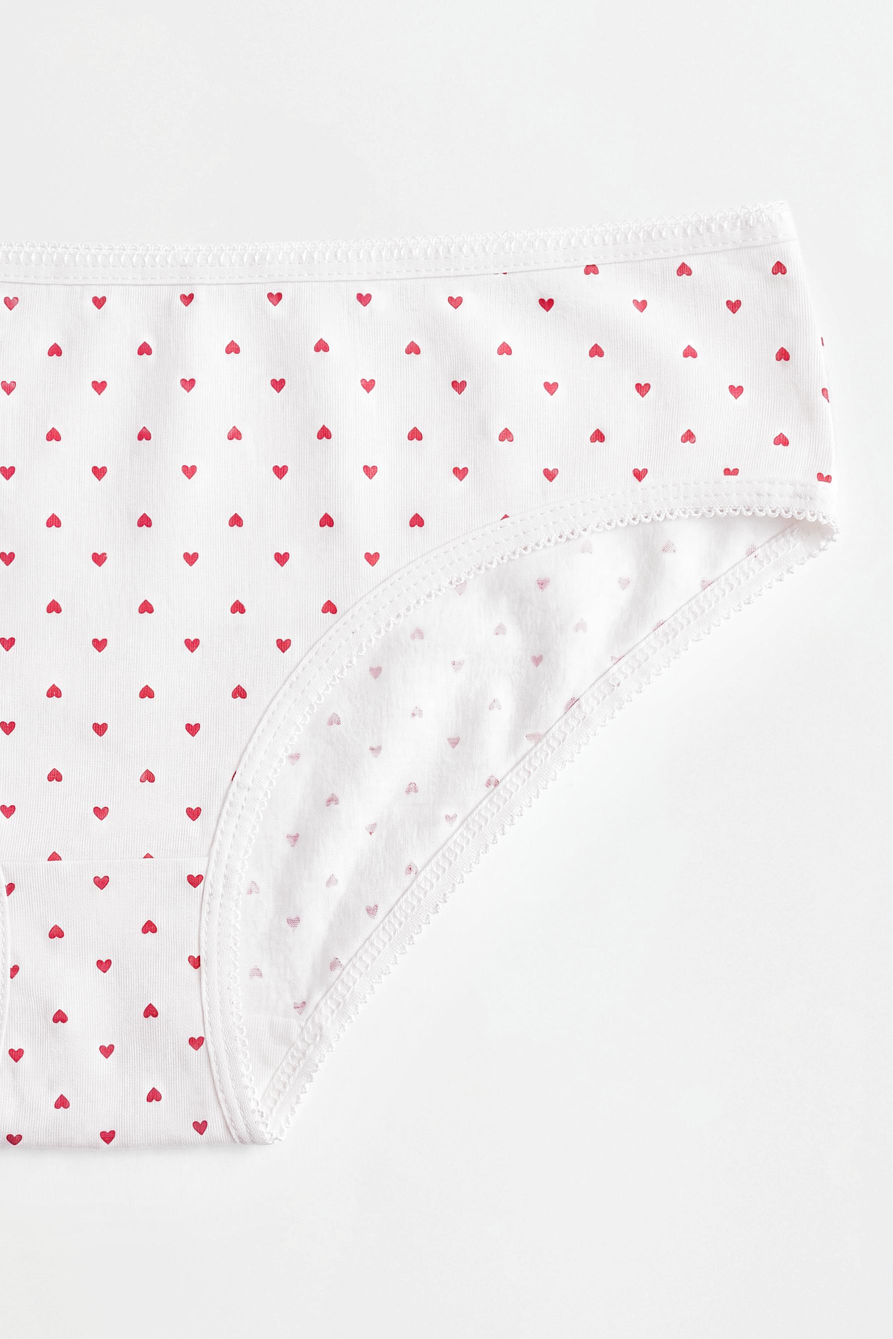 Pack of 7 classic cotton briefs — RED