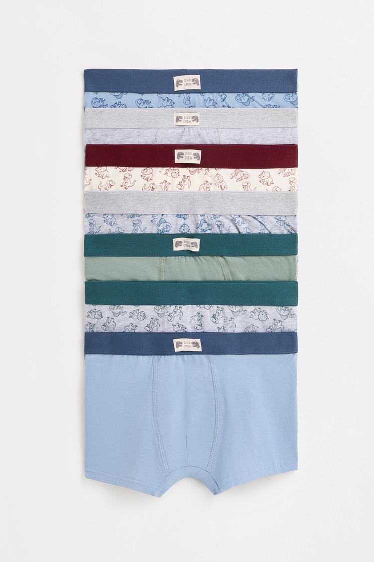 Mixed boxer briefs (7-pack) — MIDNIGHT BLUE