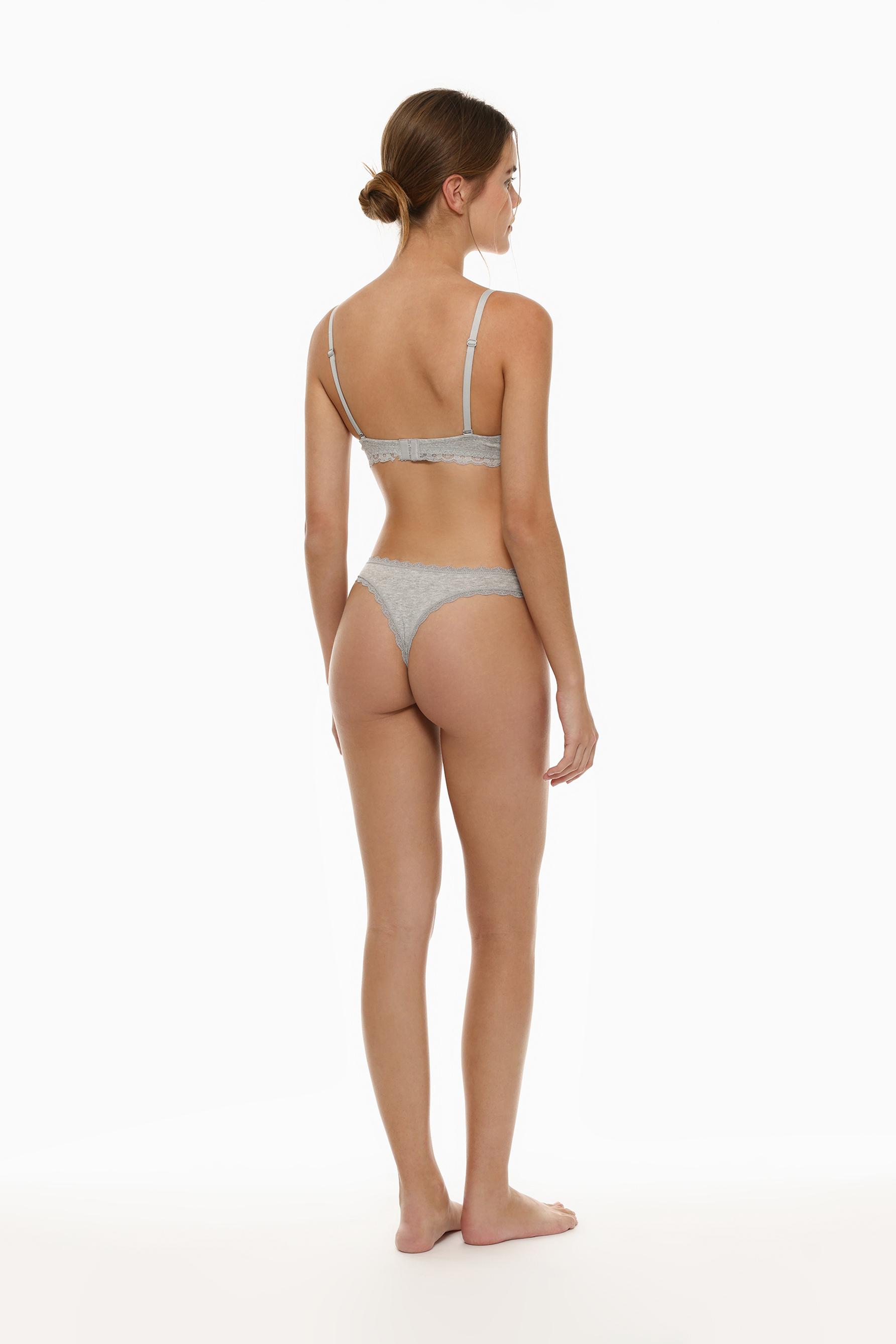 Cotton stretch Brazilian briefs (3-Pack) — VARIOUS