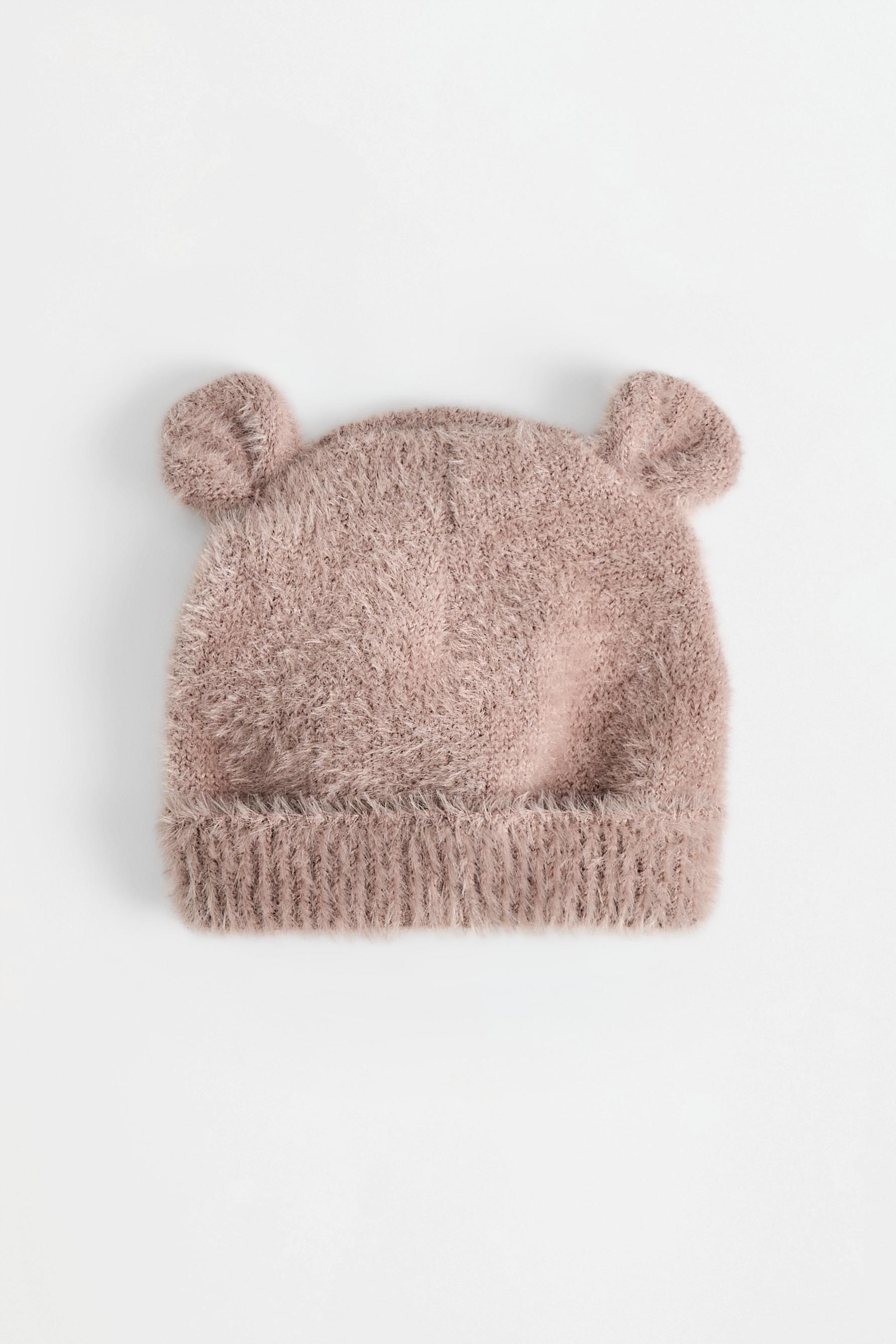 Gorro osito de punto