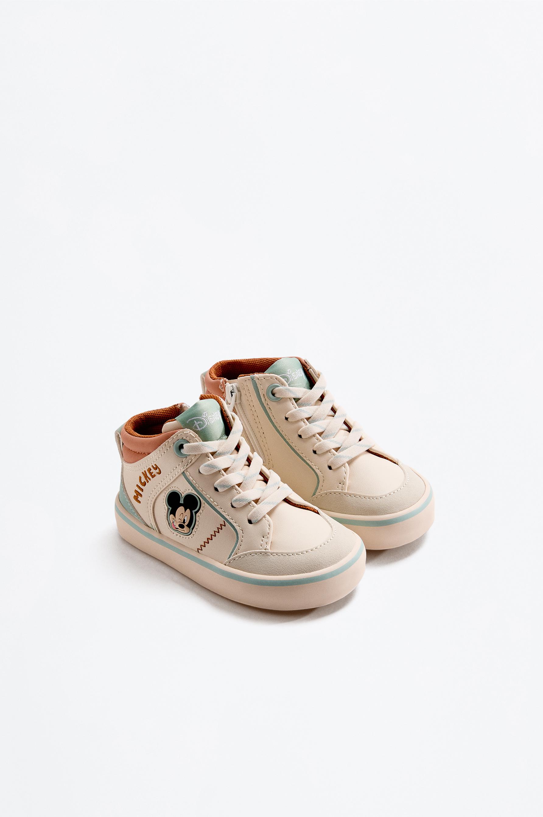 Mickey Mouse ©Disney ankle sneaker — WHITE