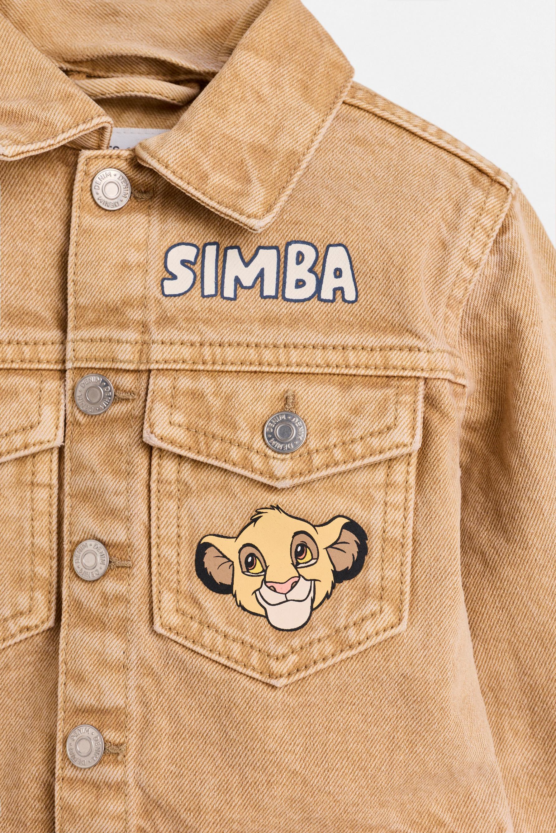 Simba ©Disney denim jacket — LIGHT CAMEL