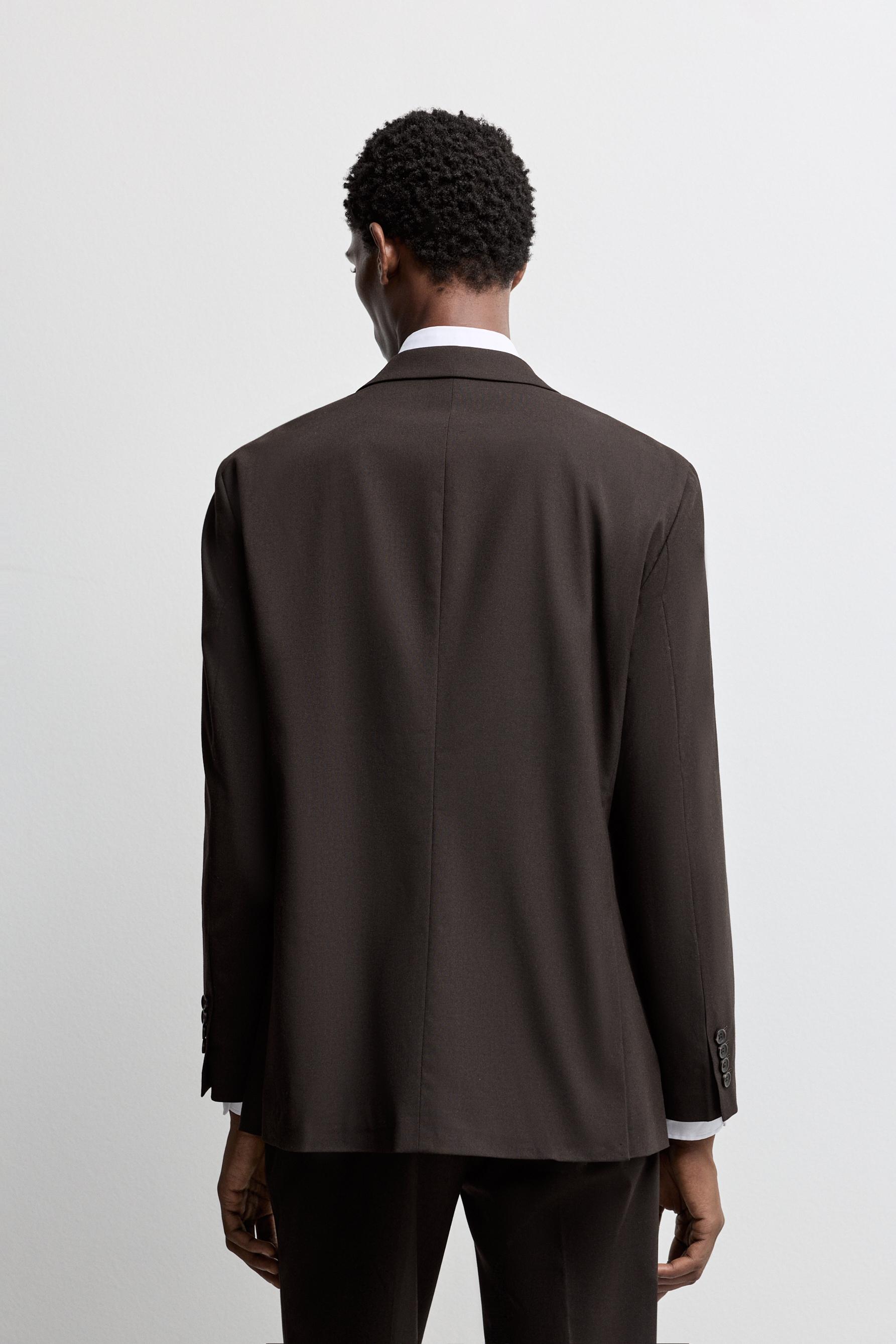 Suit blazer — BROWN