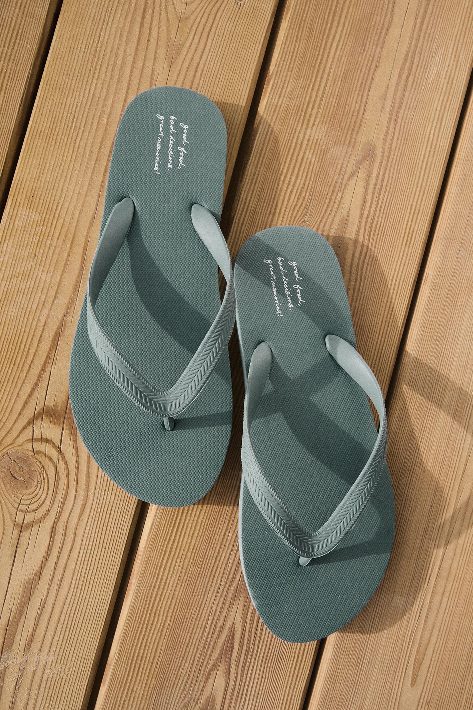 Bath flip-flops — GREEN