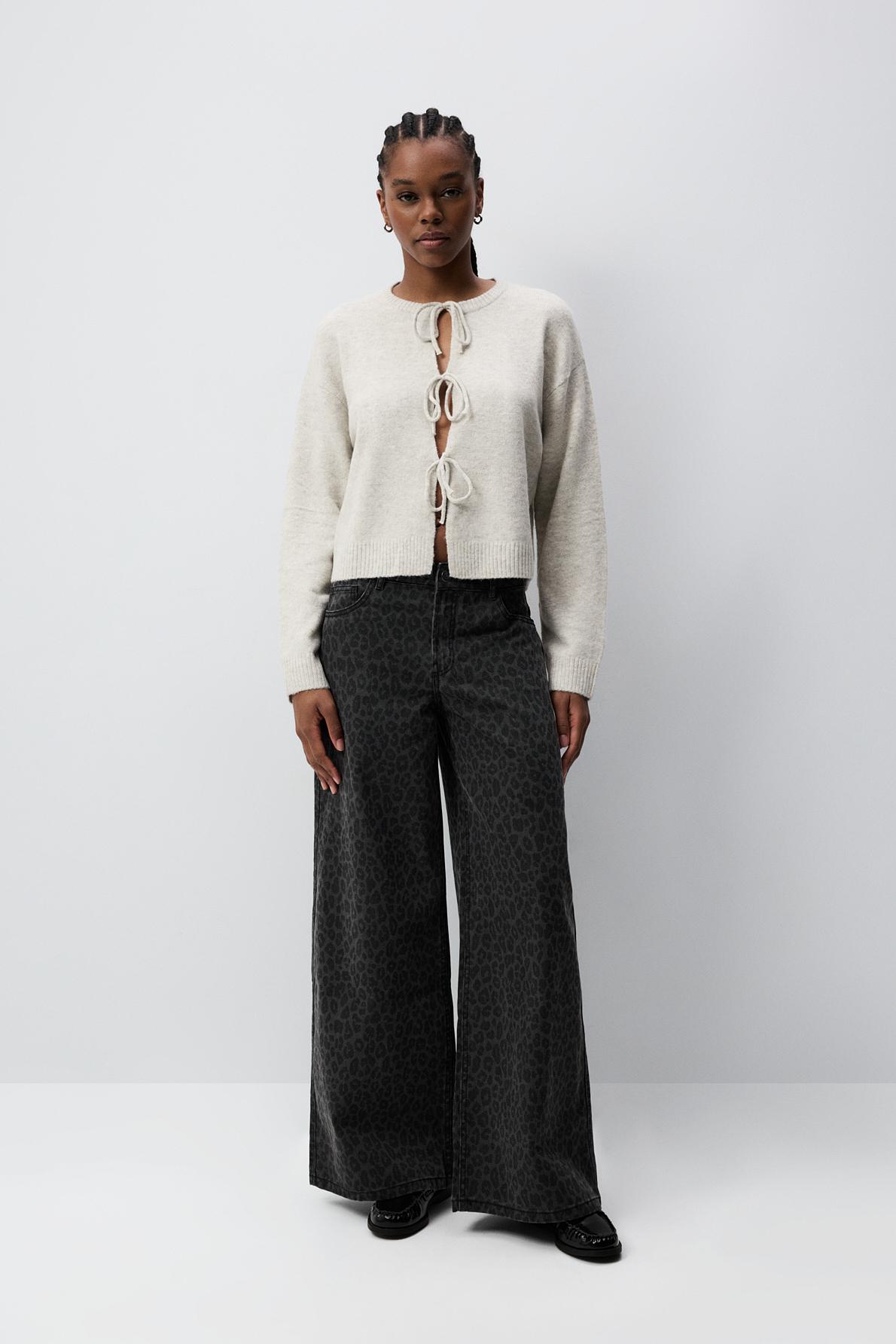 Chaqueta lazada punto