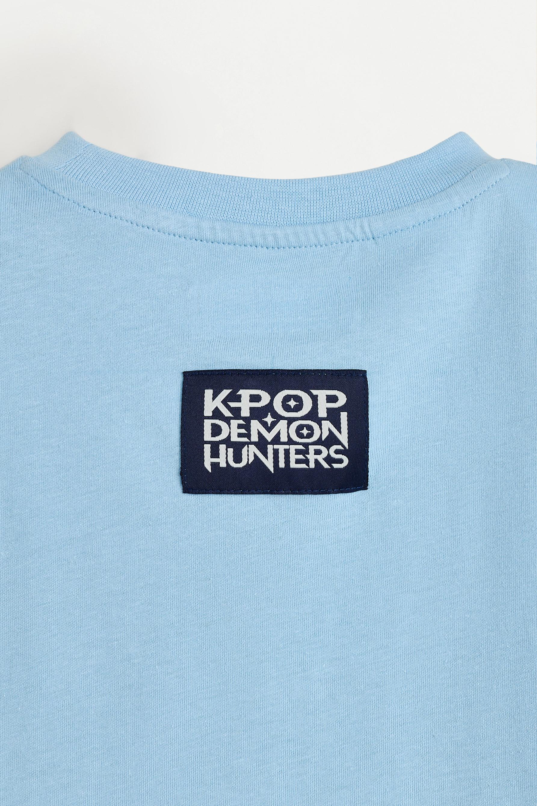 Derpy Tiger K-Pop Demon Hunters™/© Netflix T-shirt — BLUE