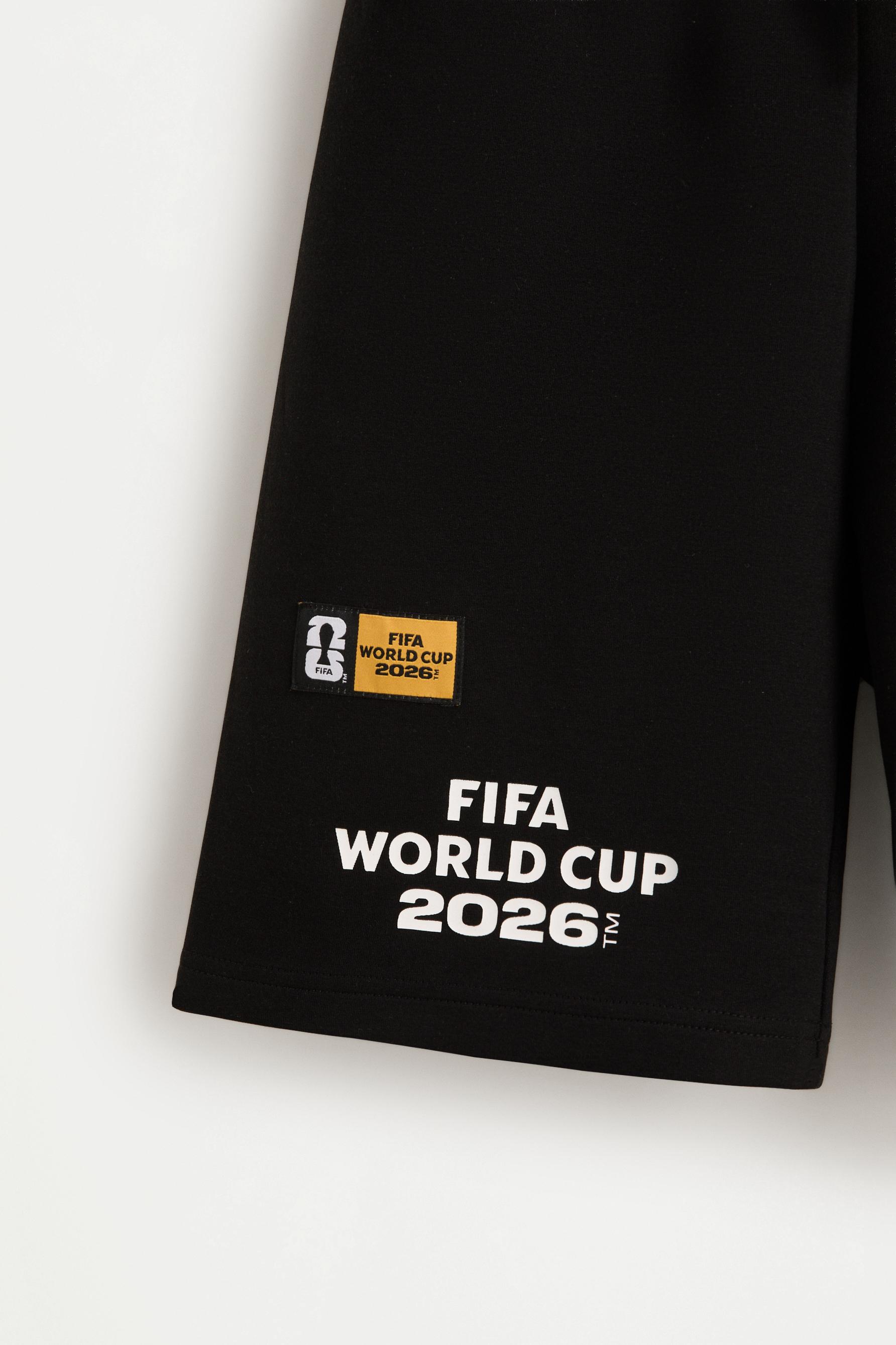 Kids' FIFA World Cup 2026 Bermuda Shorts — BLACK